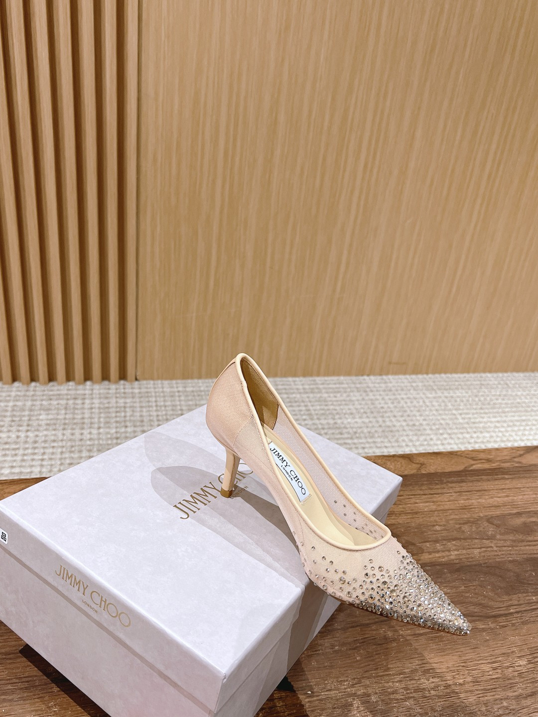 UA Jimmy Choo Pointed Pumps 6.5cm