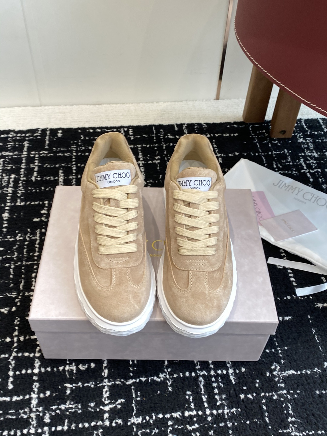 UA Jimmy Choo Diamond Light Maxi F Sneakers