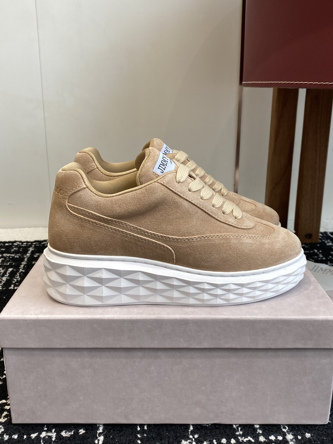 UA Jimmy Choo Diamond Light Maxi F Sneakers