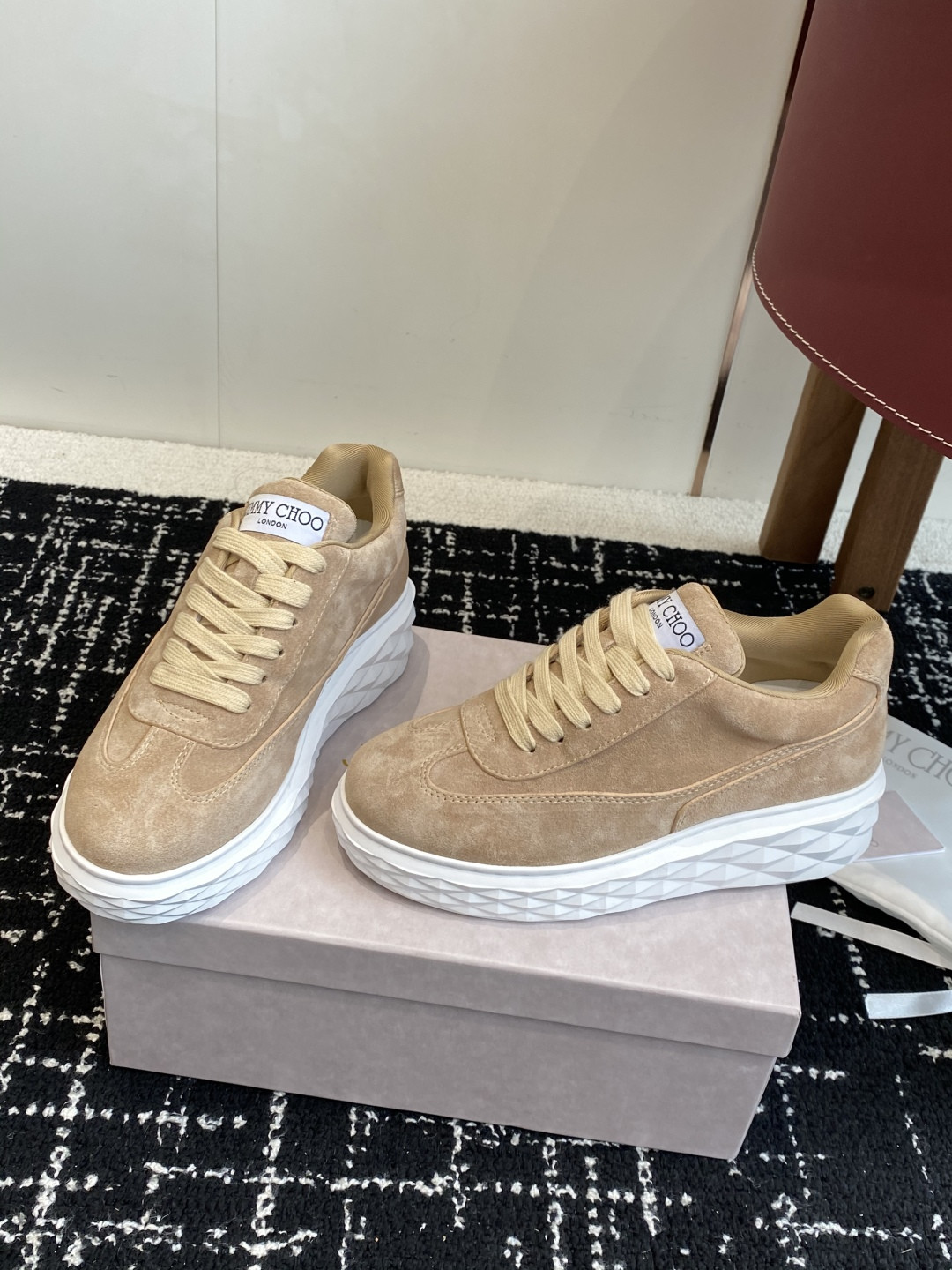 UA Jimmy Choo Diamond Light Maxi F Sneakers