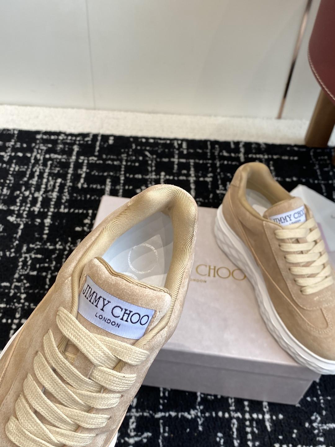 UA Jimmy Choo Diamond Light Maxi F Sneakers