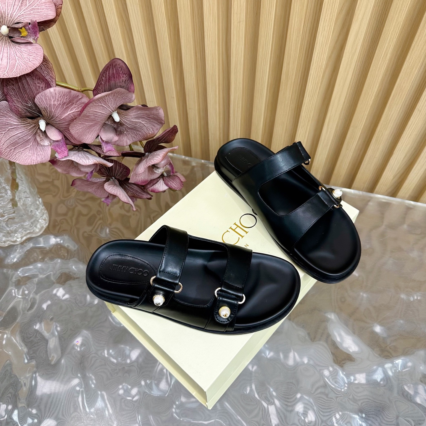 UA Jimmy Choo Slides