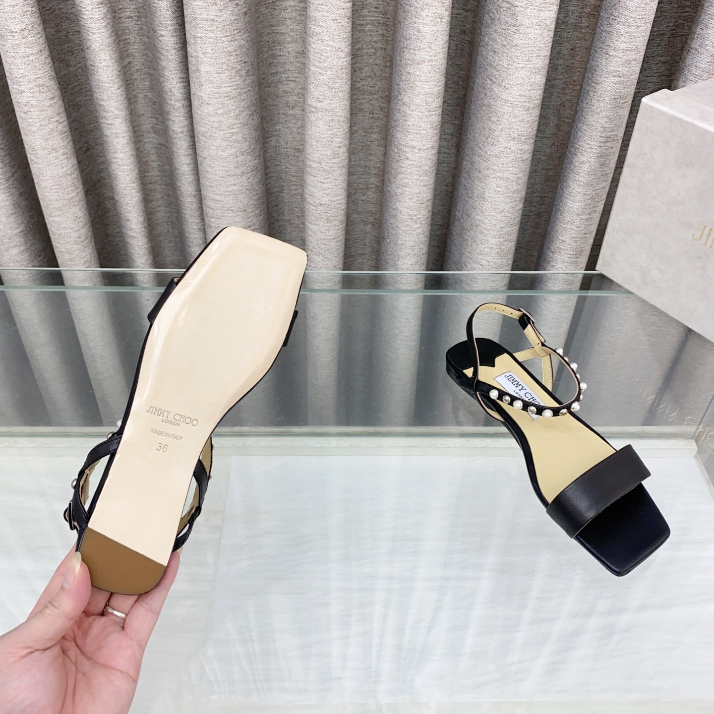 UA Jimmy Choo Sandals