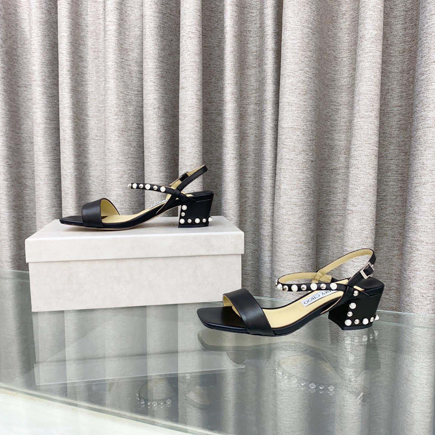 UA Jimmy Choo Sandals 4.5cm