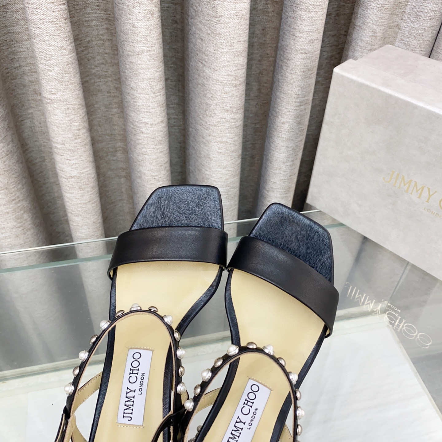 UA Jimmy Choo Sandals 4.5cm