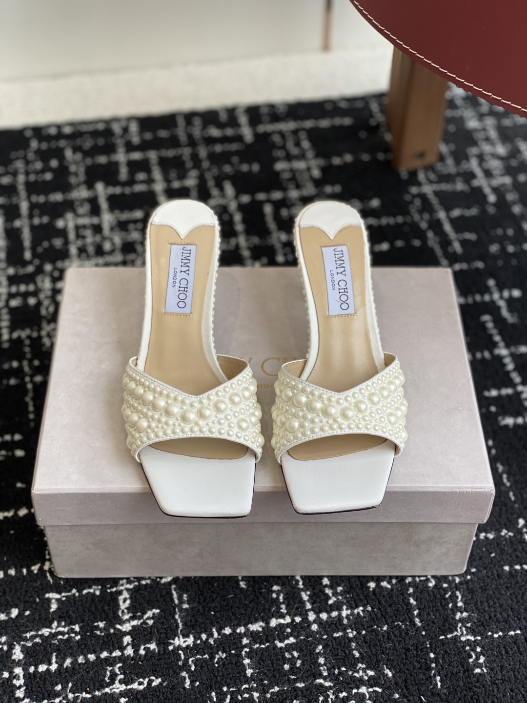 UA Jimmy Choo Slides 4.5cm