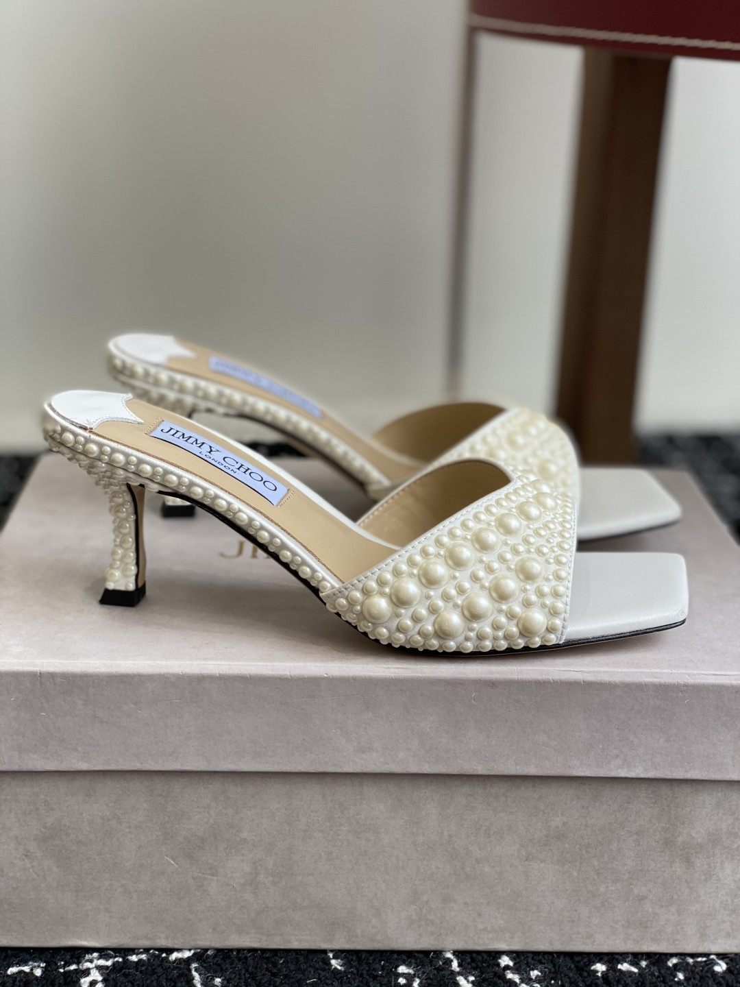 UA Jimmy Choo Slides 4.5cm