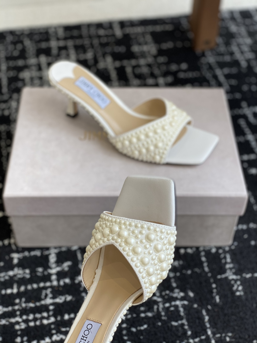 UA Jimmy Choo Slides 4.5cm