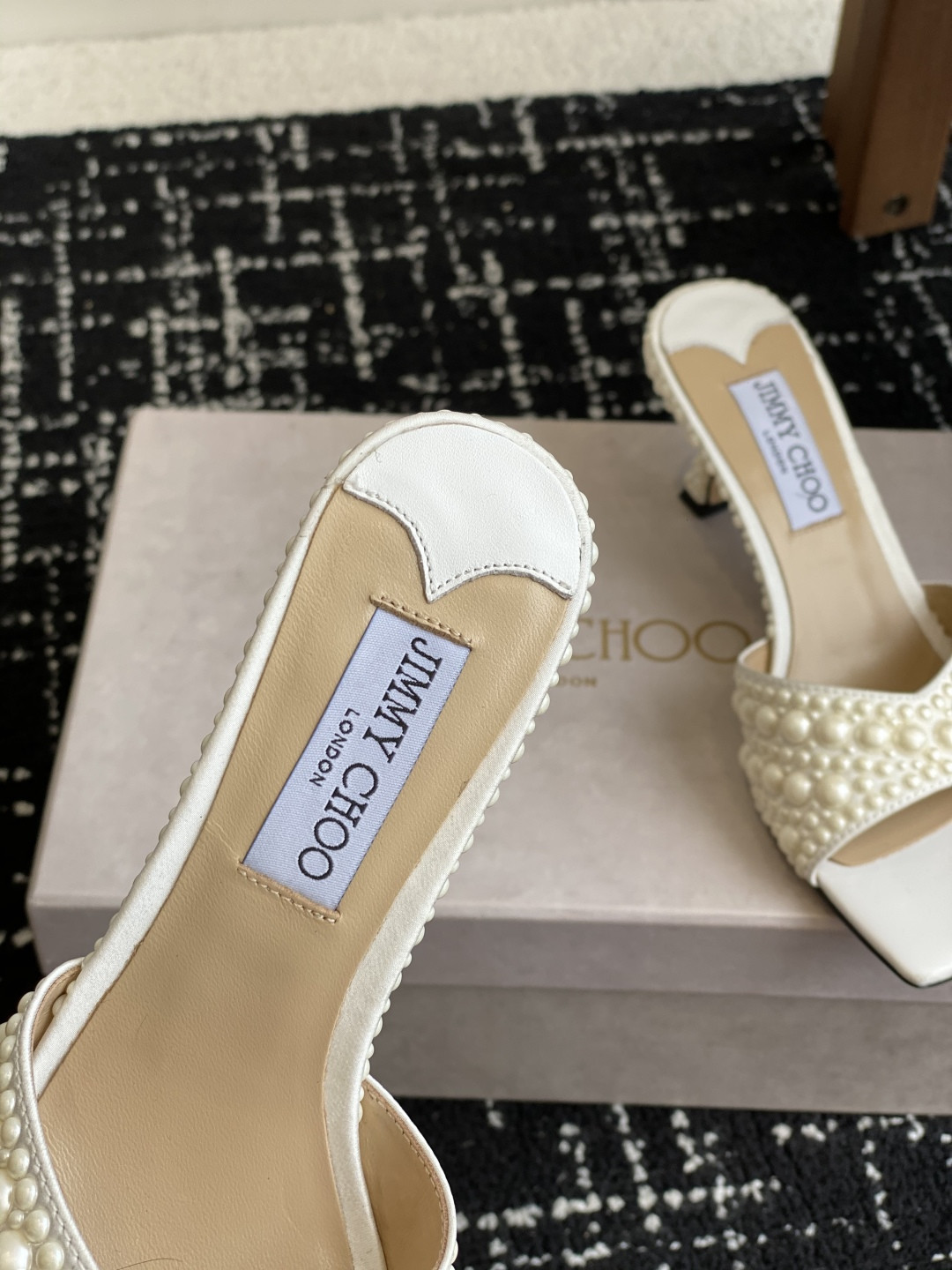 UA Jimmy Choo Slides 4.5cm