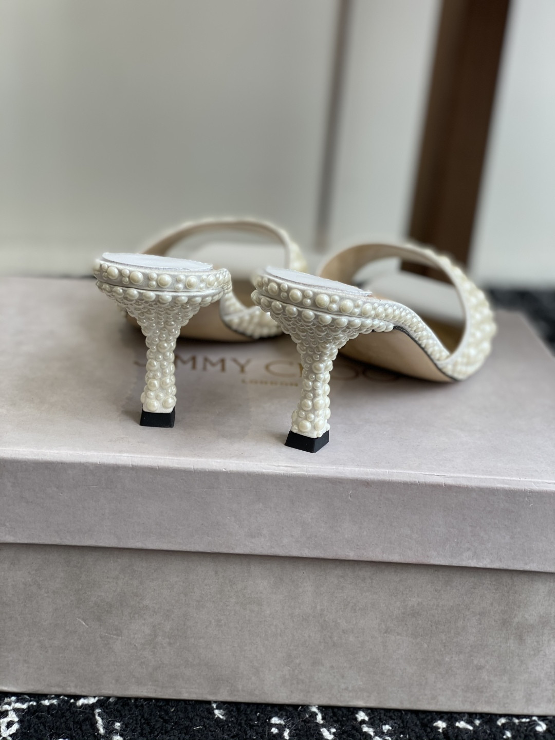 UA Jimmy Choo Slides 4.5cm