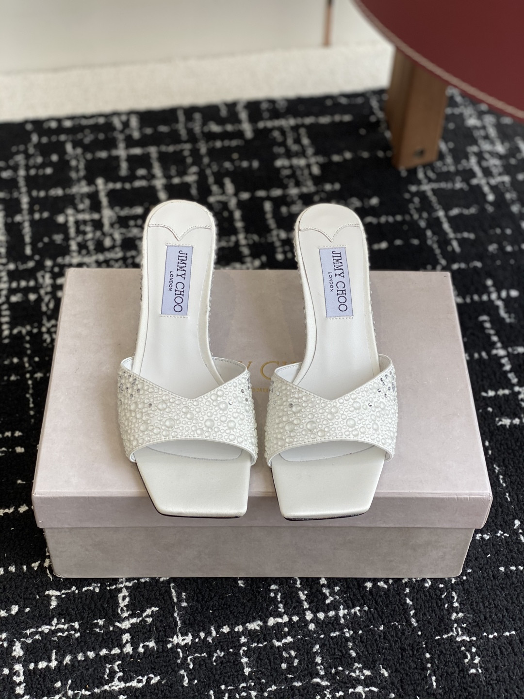 UA Jimmy Choo Slides 4.5cm