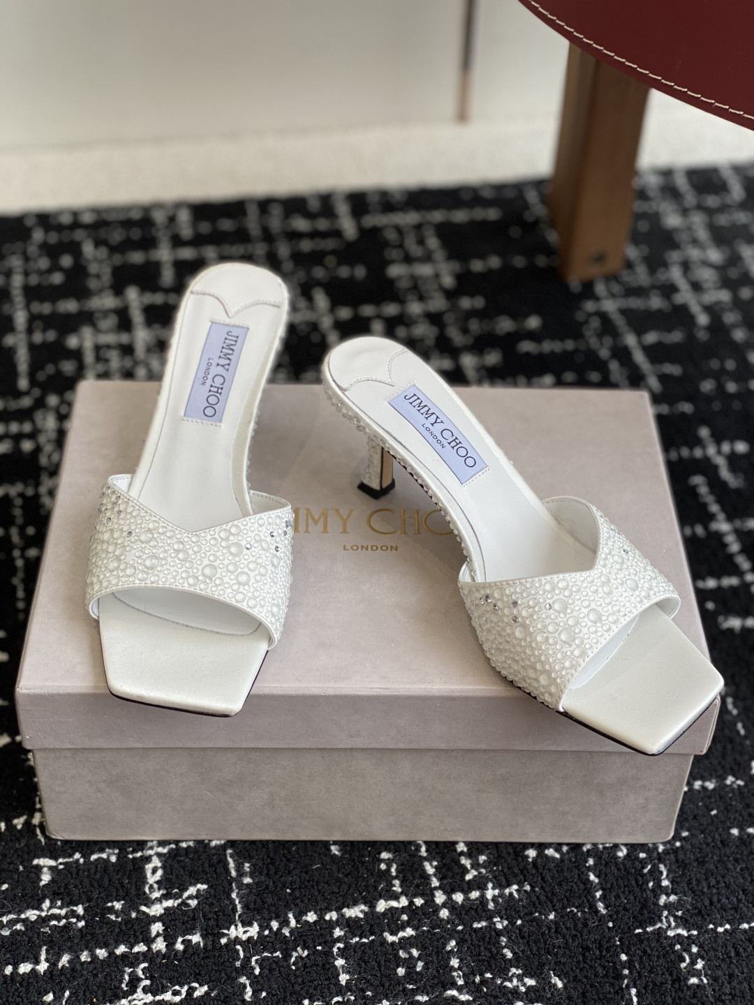 UA Jimmy Choo Slides 4.5cm
