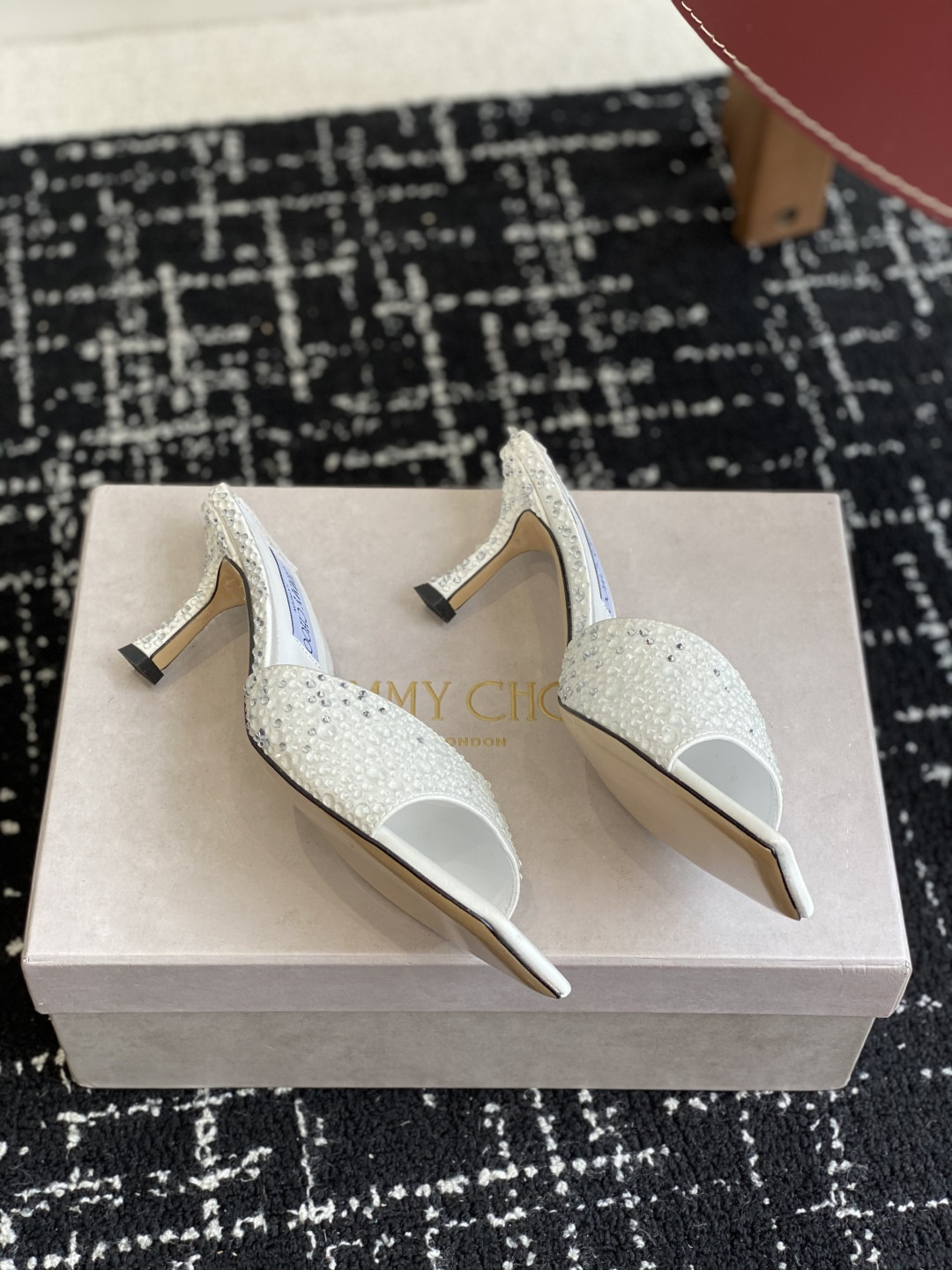 UA Jimmy Choo Slides 4.5cm