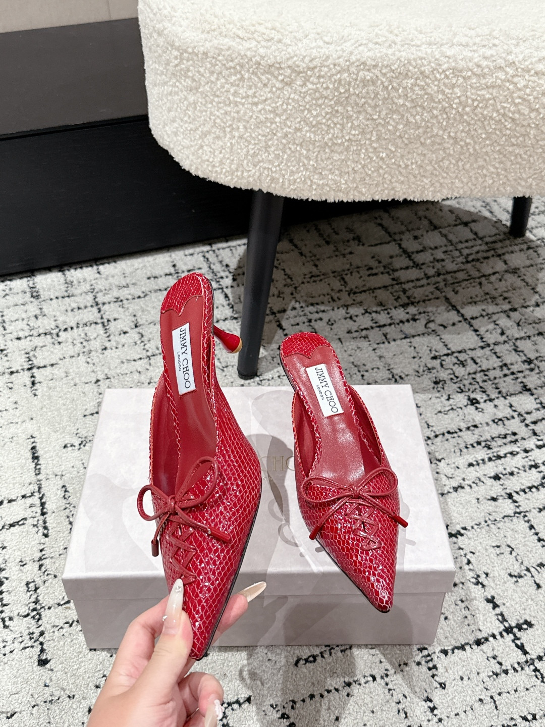 UA Jimmy Choo Scarlett Mule 5cm