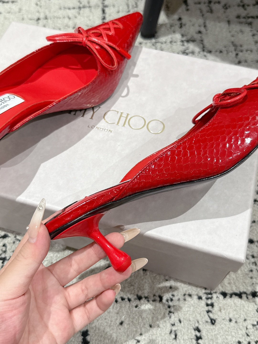 UA Jimmy Choo Scarlett Mule 5cm