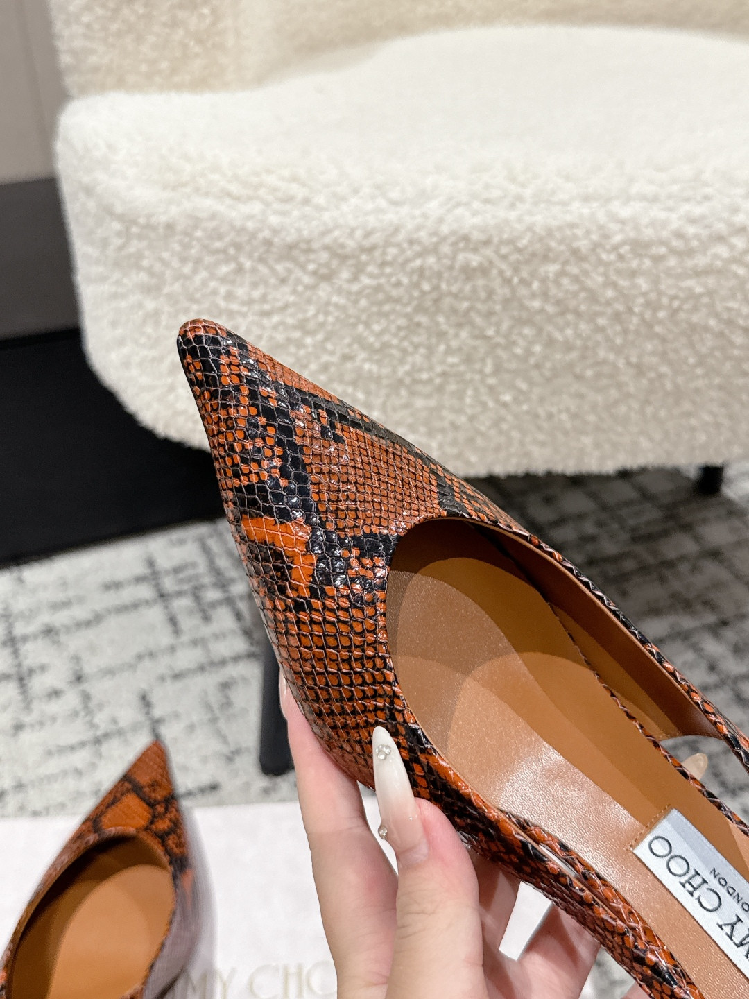 UA Jimmy Choo Camie SlingBacks 5cm