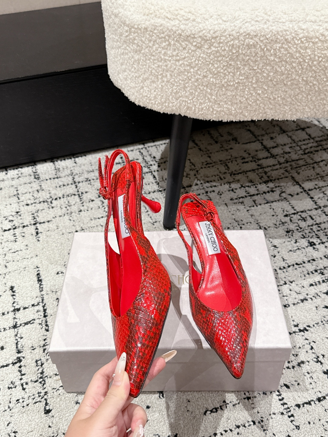 UA Jimmy Choo Camie SlingBacks 5cm