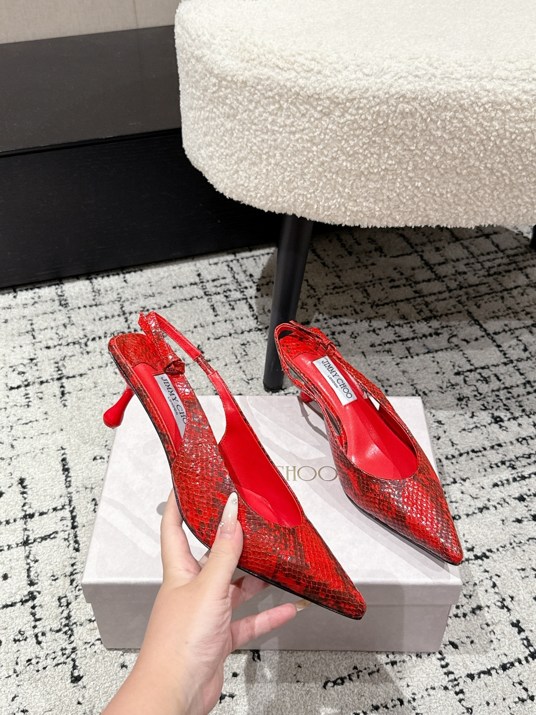 UA Jimmy Choo Camie SlingBacks 5cm