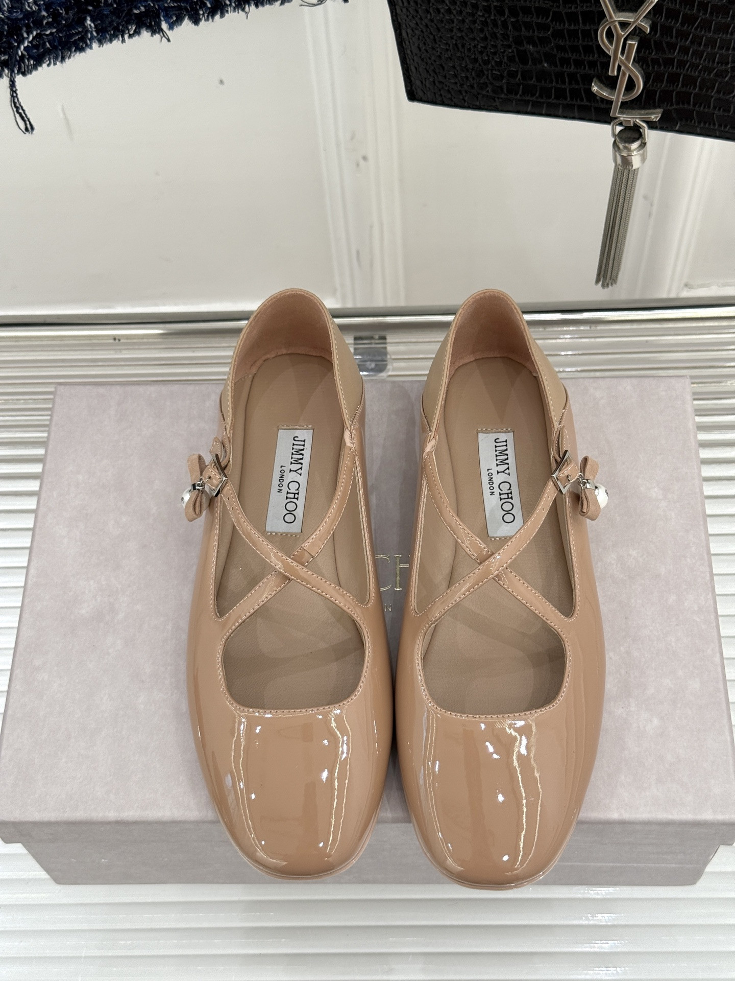 UA Jimmy Choo Eleri Ballet Flats