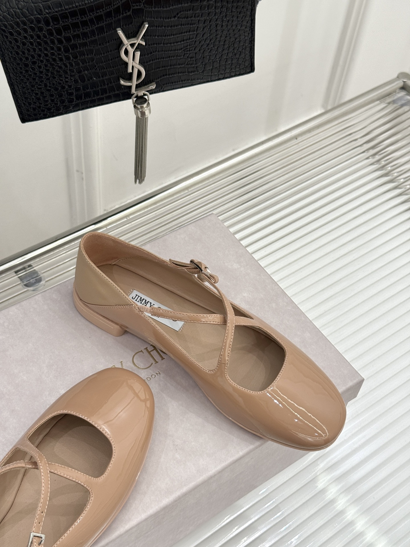 UA Jimmy Choo Eleri Ballet Flats