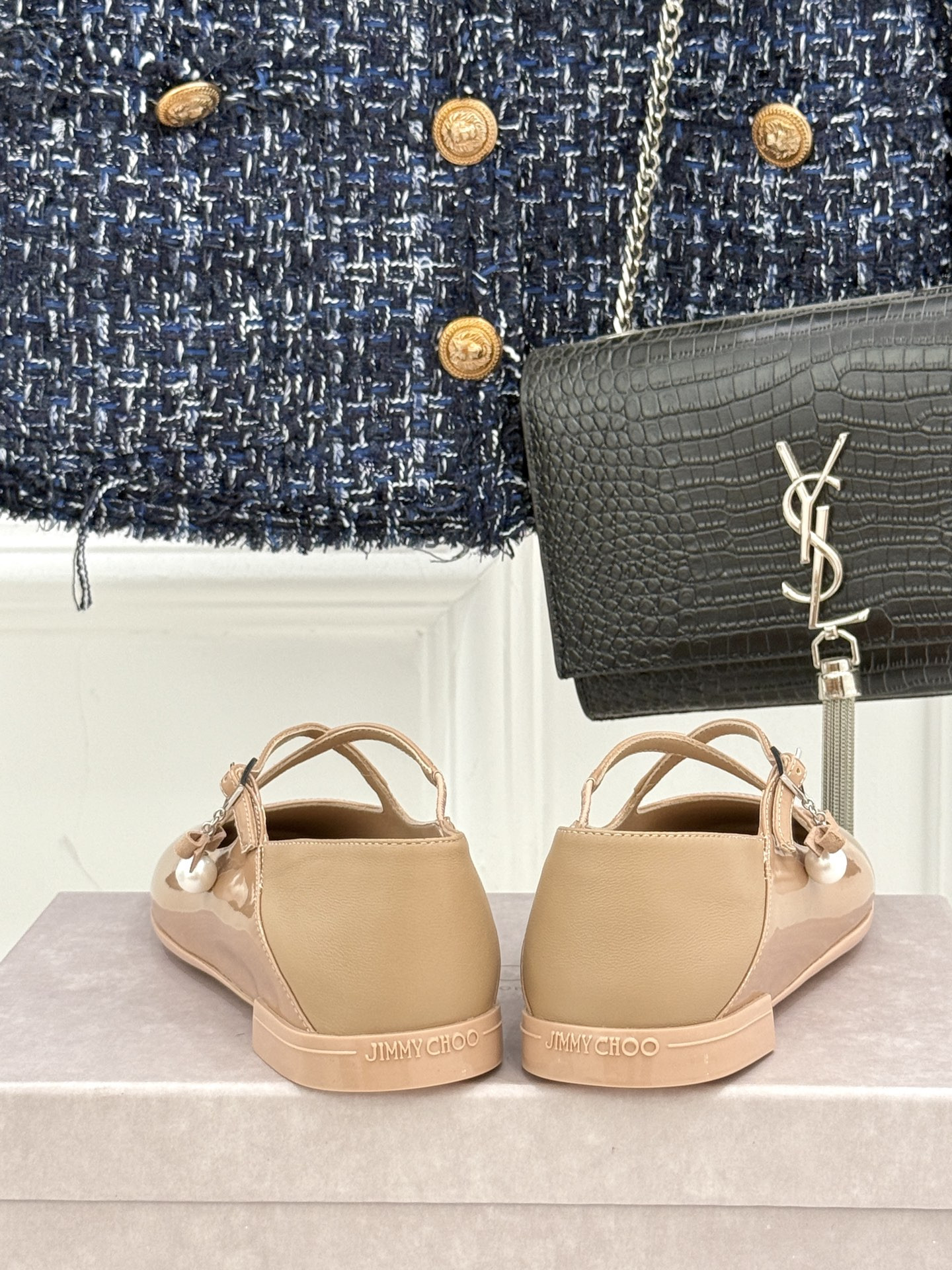 UA Jimmy Choo Eleri Ballet Flats