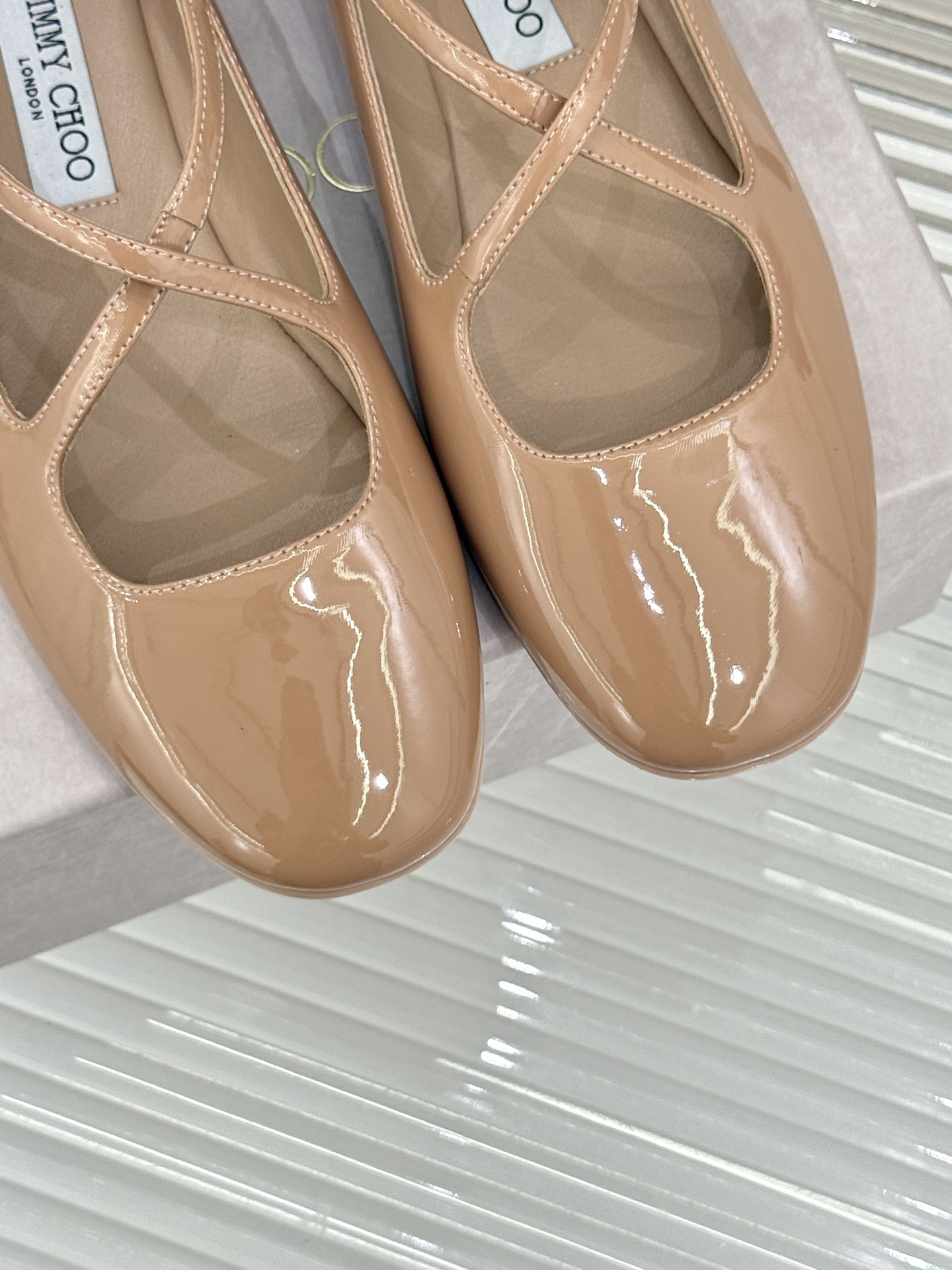 UA Jimmy Choo Eleri Ballet Flats