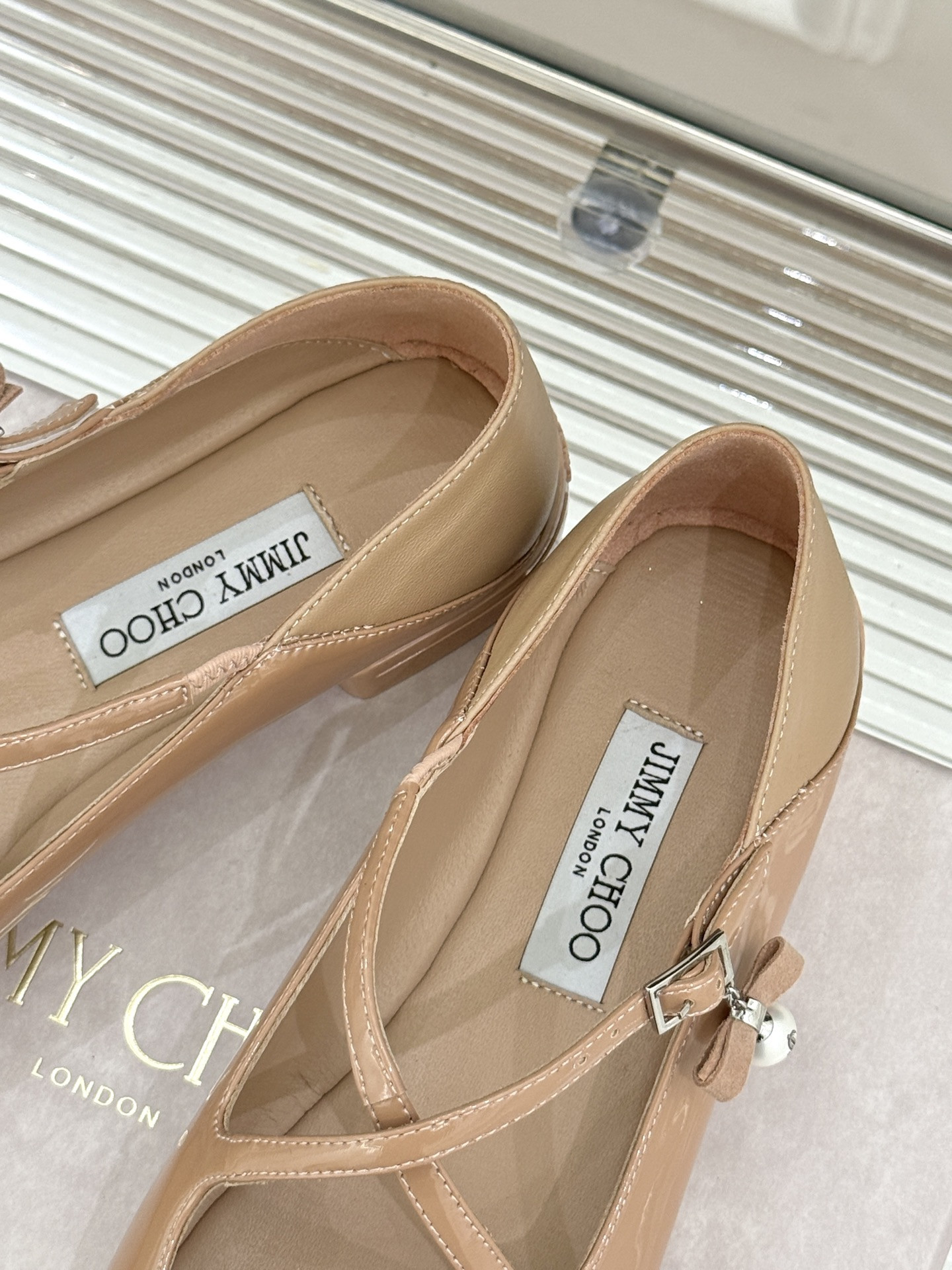 UA Jimmy Choo Eleri Ballet Flats