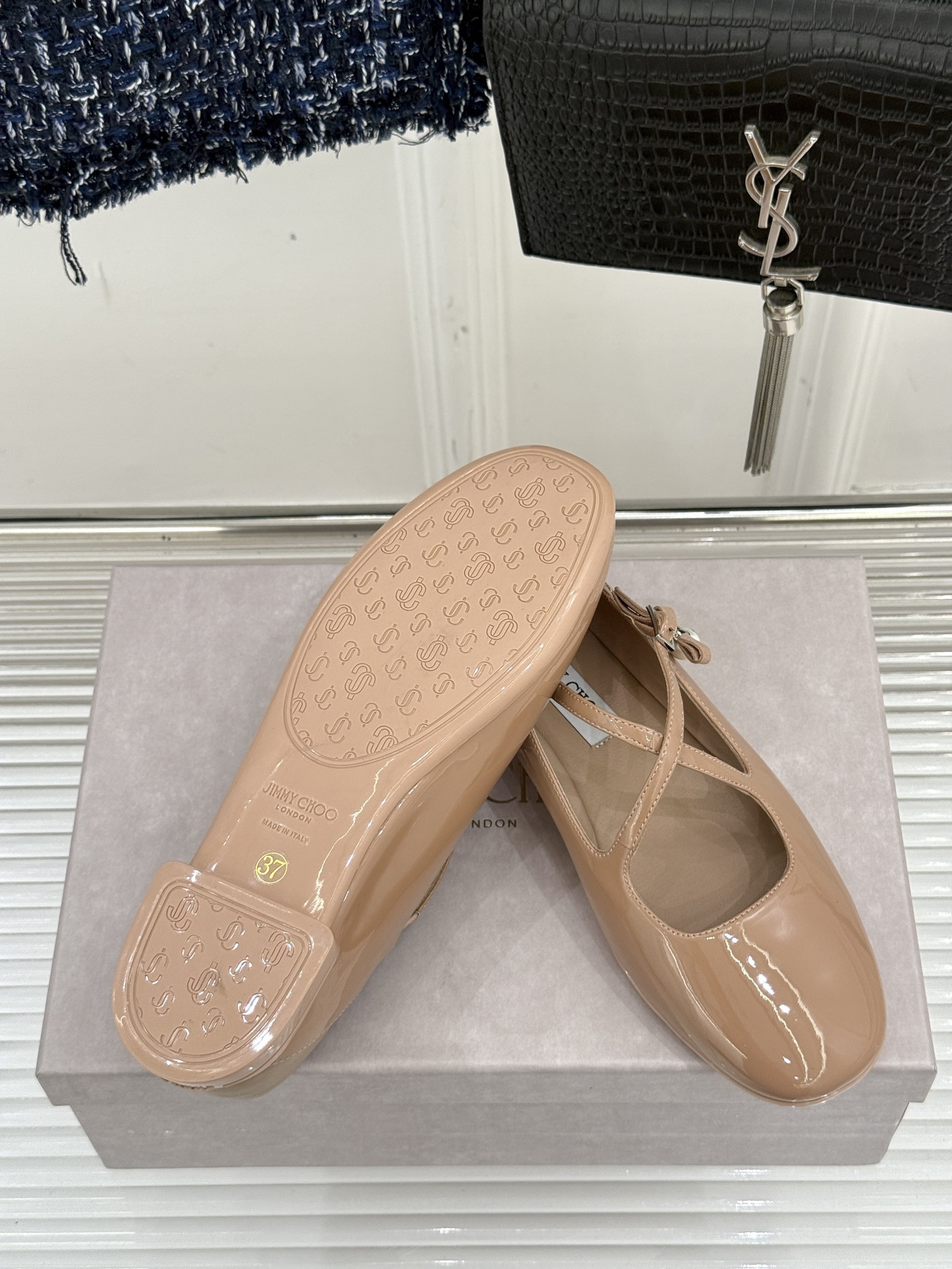 UA Jimmy Choo Eleri Ballet Flats