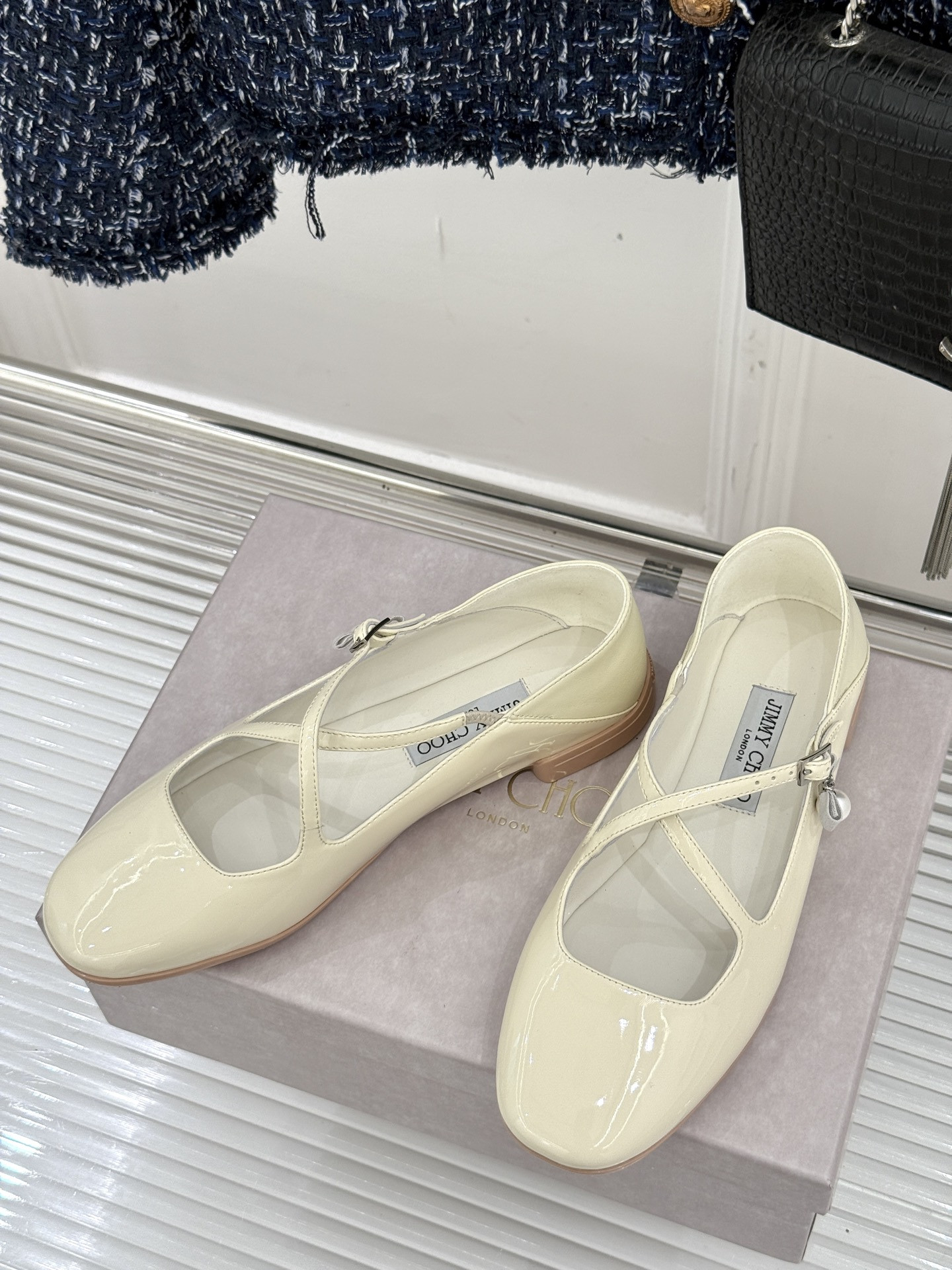 UA Jimmy Choo Eleri Ballet Flats