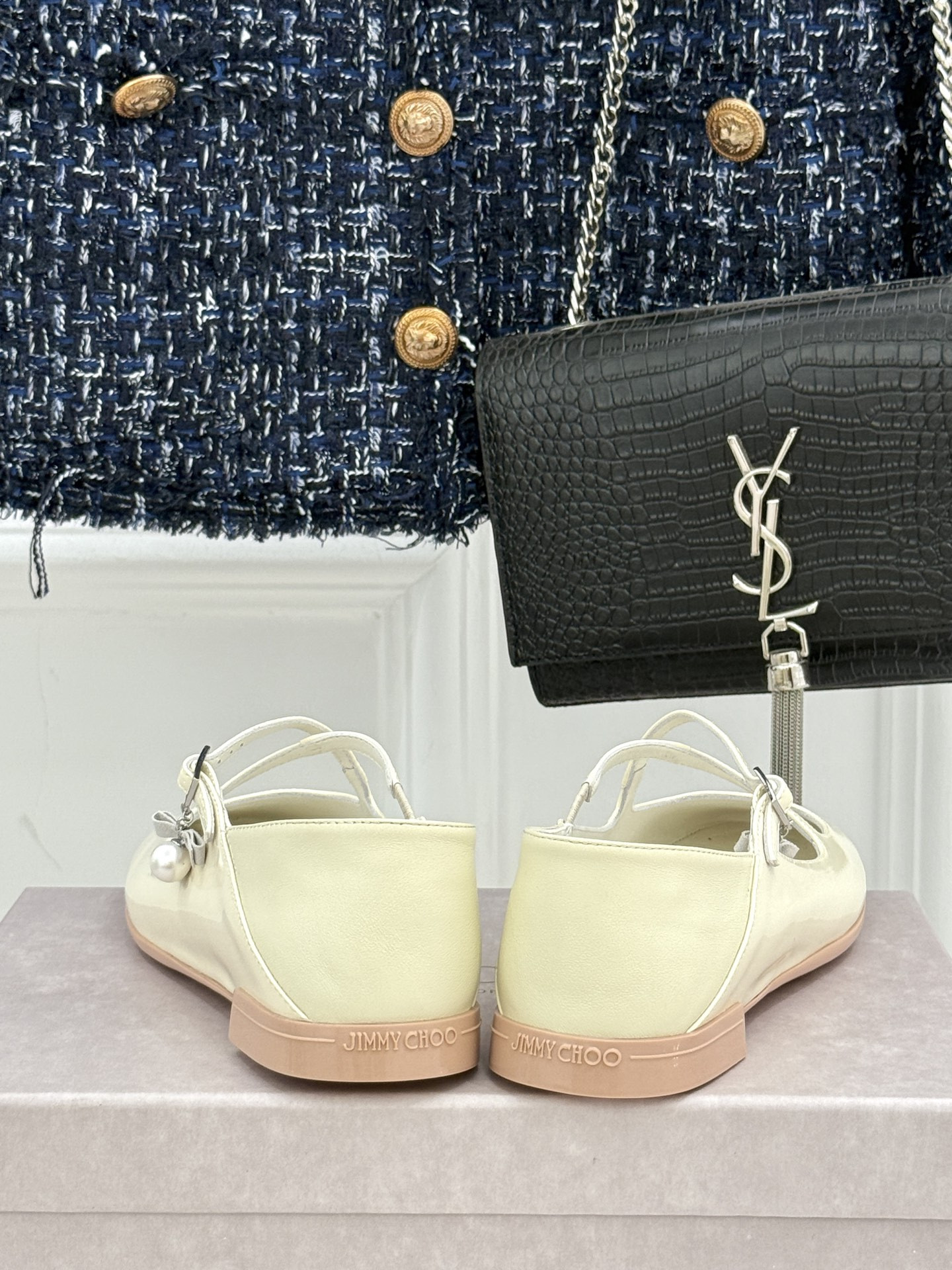 UA Jimmy Choo Eleri Ballet Flats