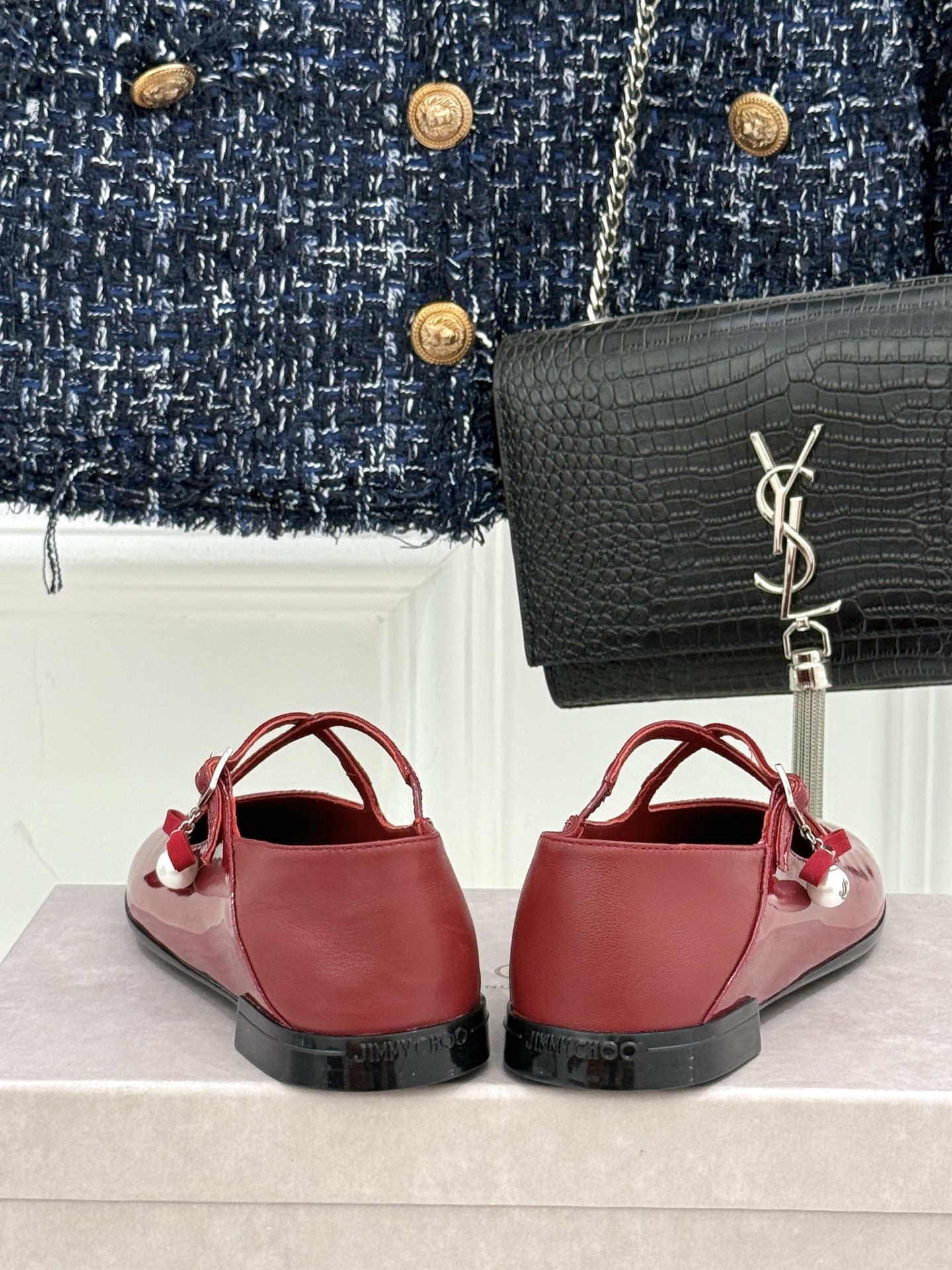 UA Jimmy Choo Eleri Ballet Flats