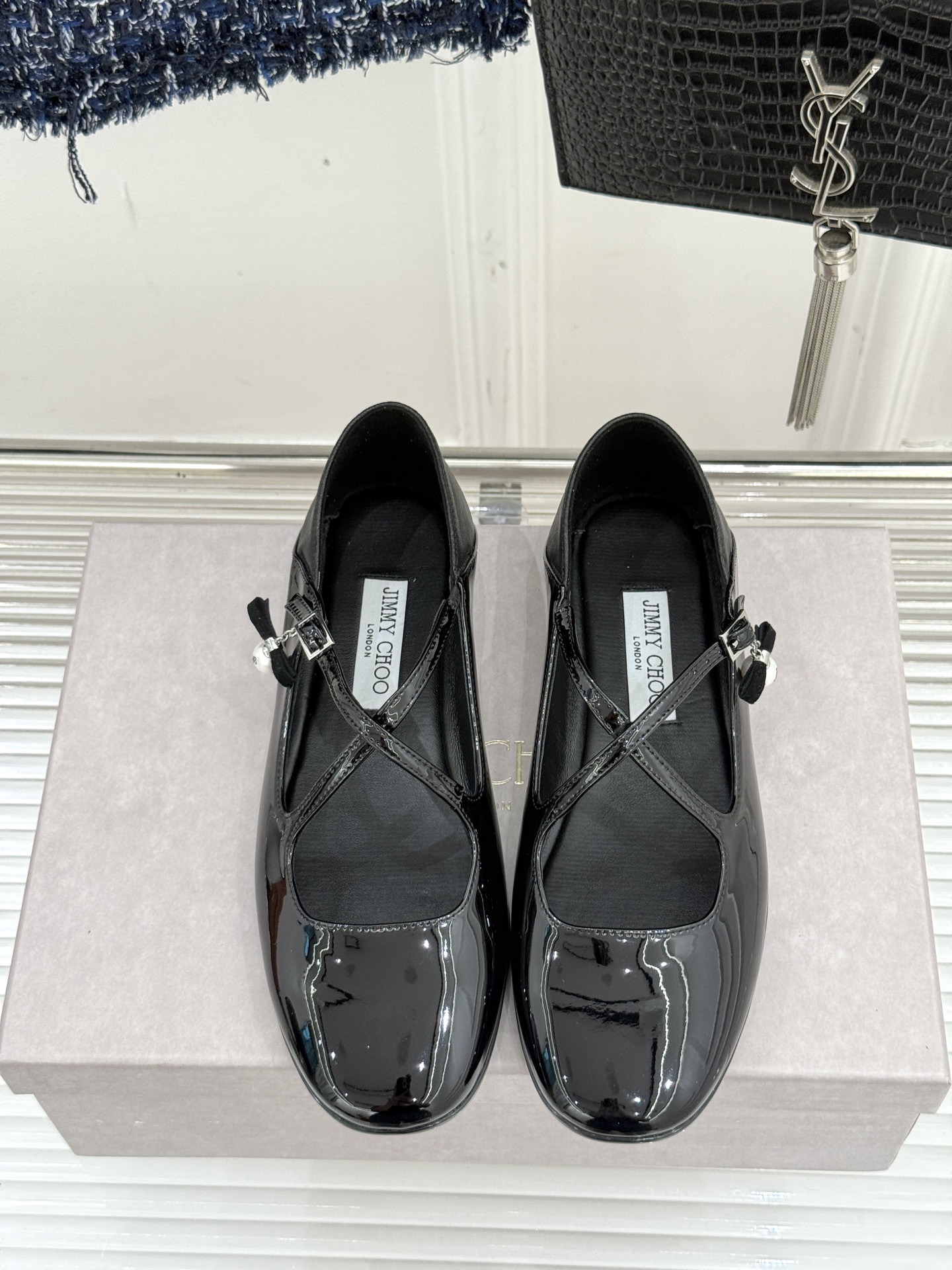 UA Jimmy Choo Eleri Ballet Flats