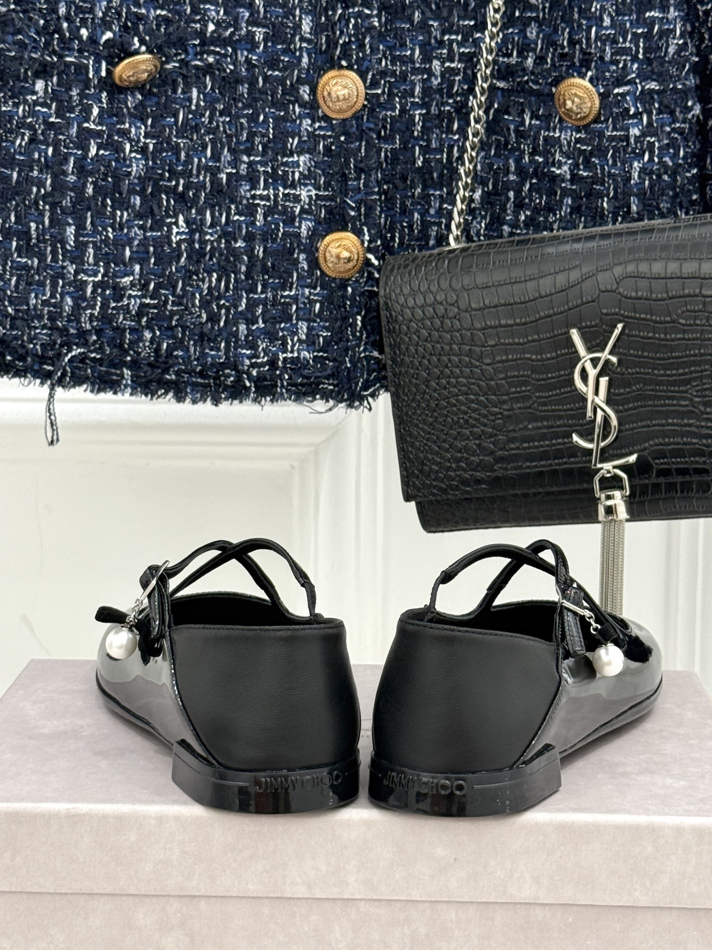 UA Jimmy Choo Eleri Ballet Flats