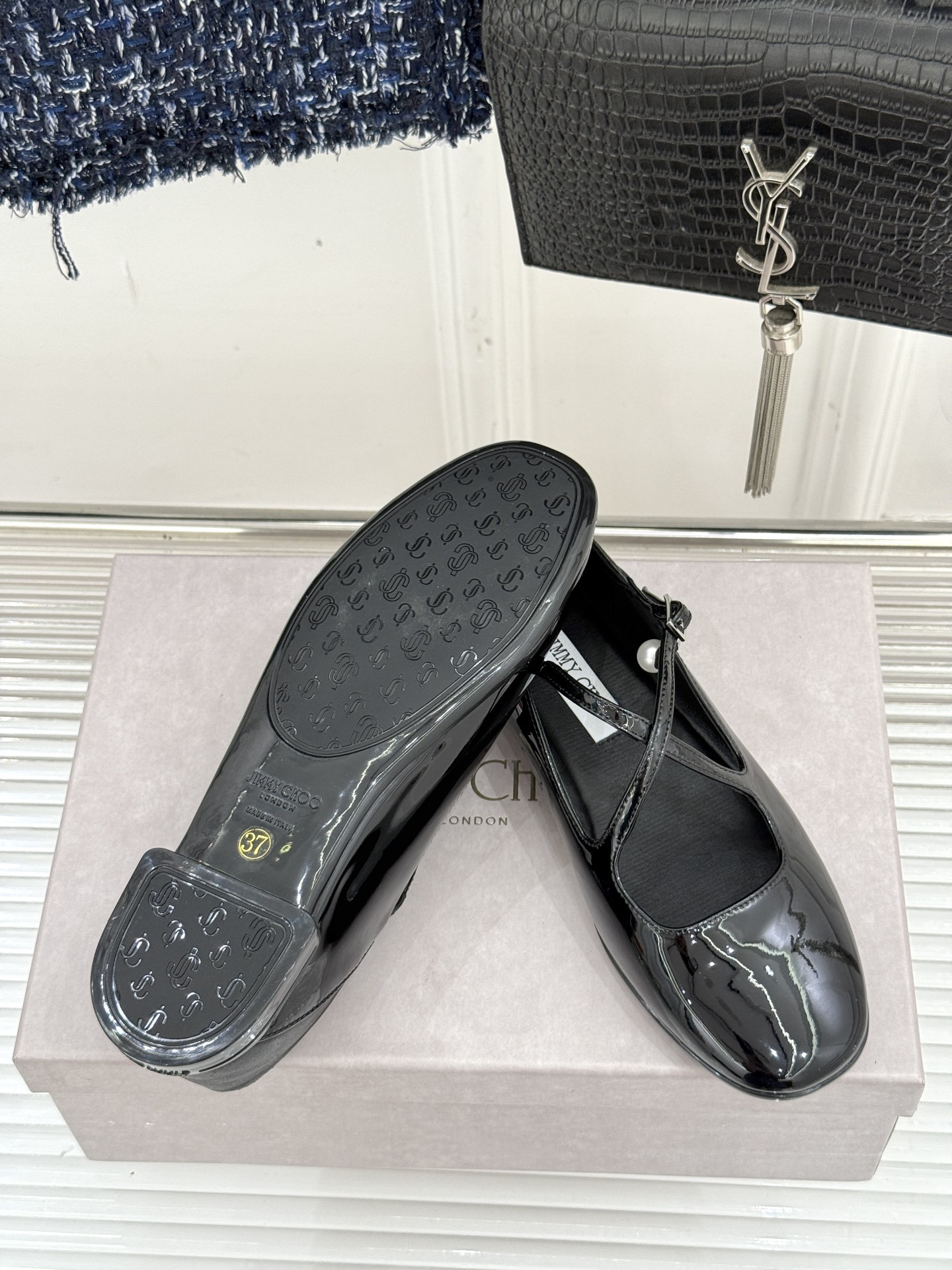 UA Jimmy Choo Eleri Ballet Flats