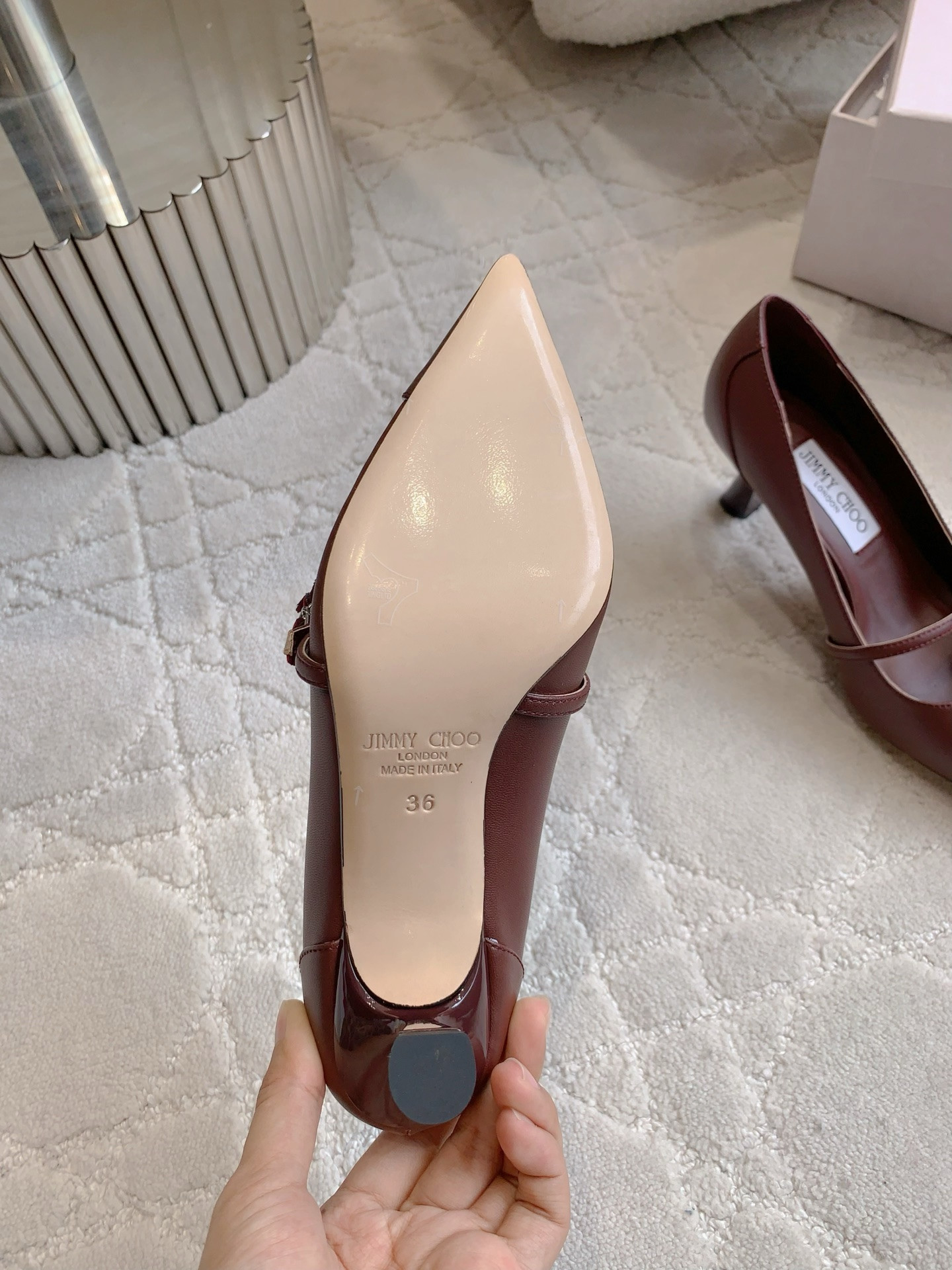 UA Jimmy Choo Aren Pumps 6.5cm