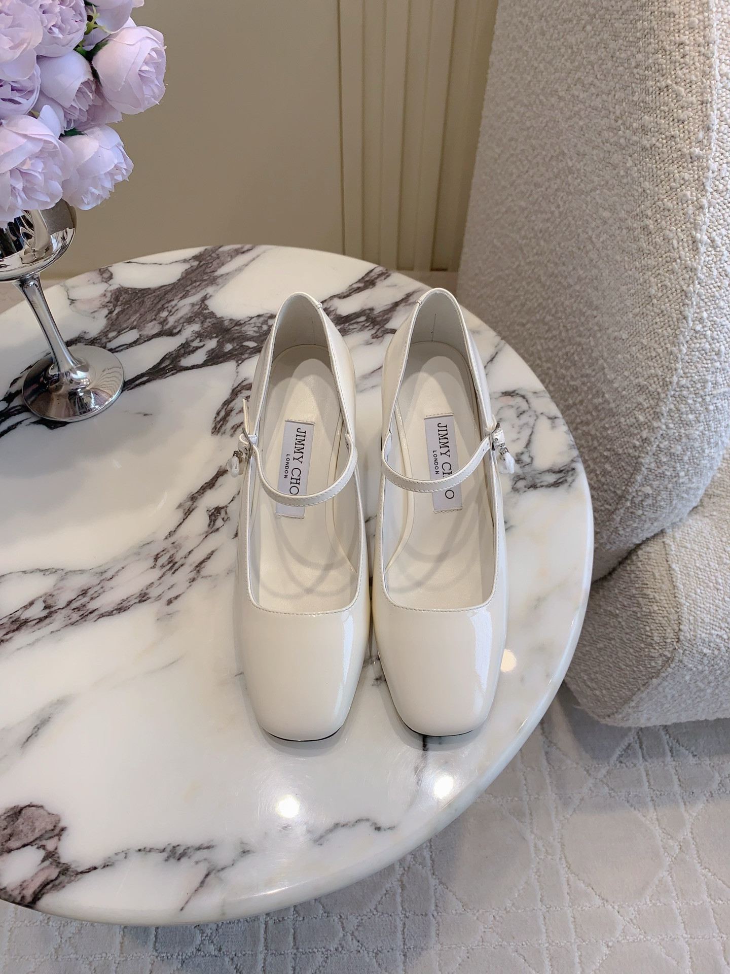 UA Jimmy Choo Wave Mary Jane 7cm