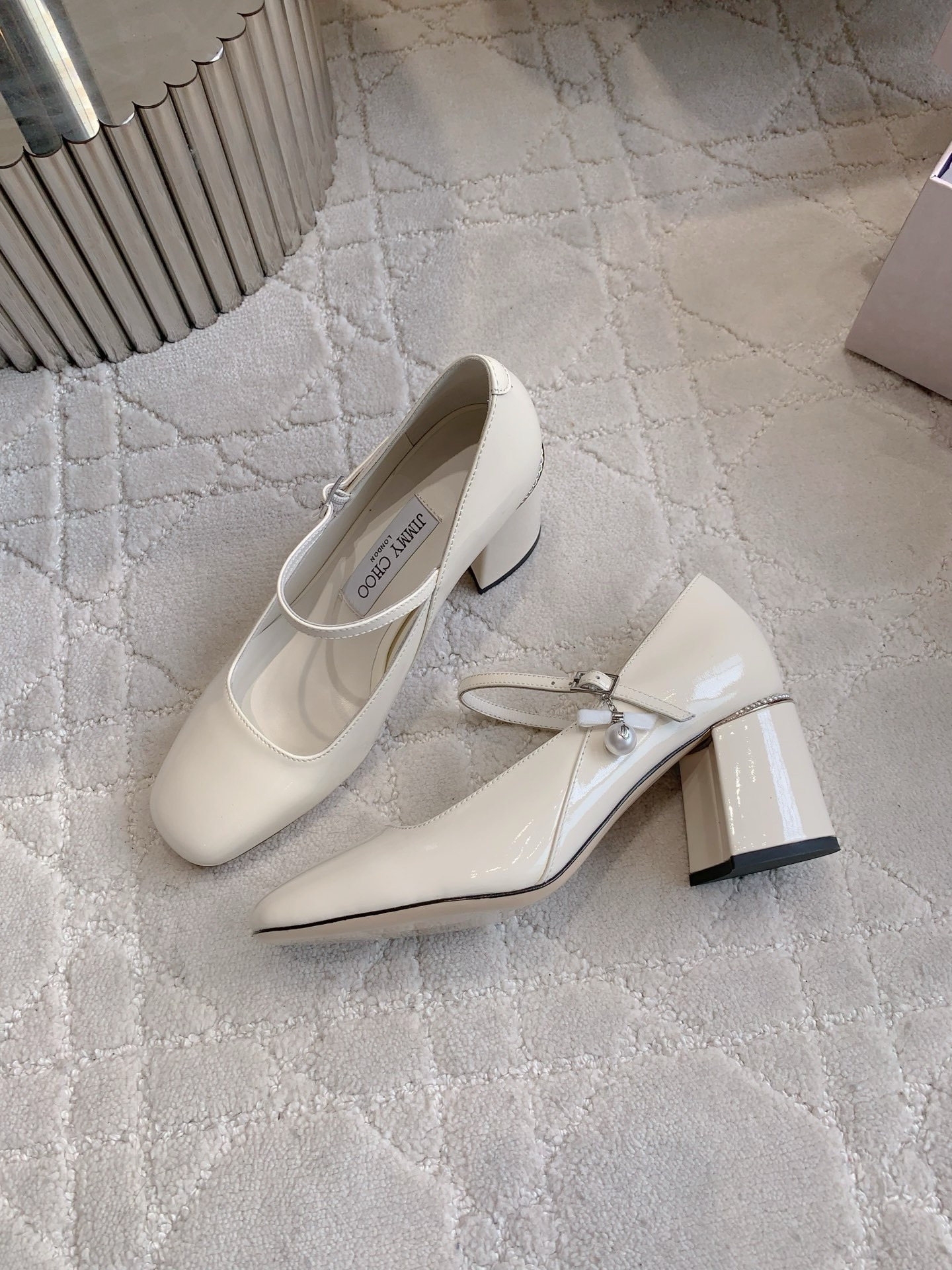 UA Jimmy Choo Wave Mary Jane 7cm