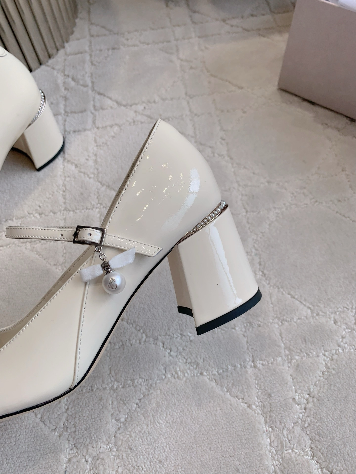 UA Jimmy Choo Wave Mary Jane 7cm