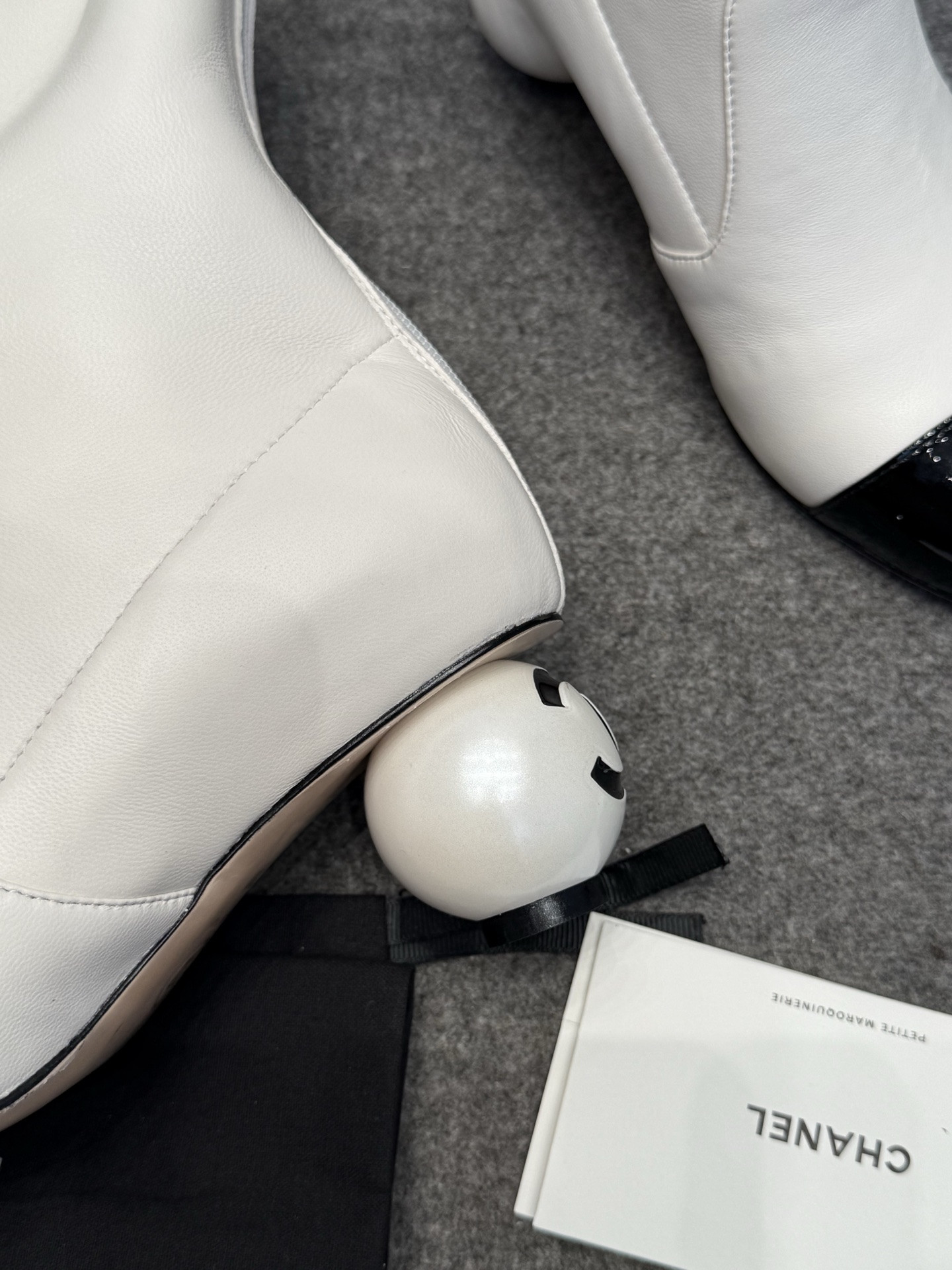 UA Chanel Mid-Calf Boots 6.5cm Heel