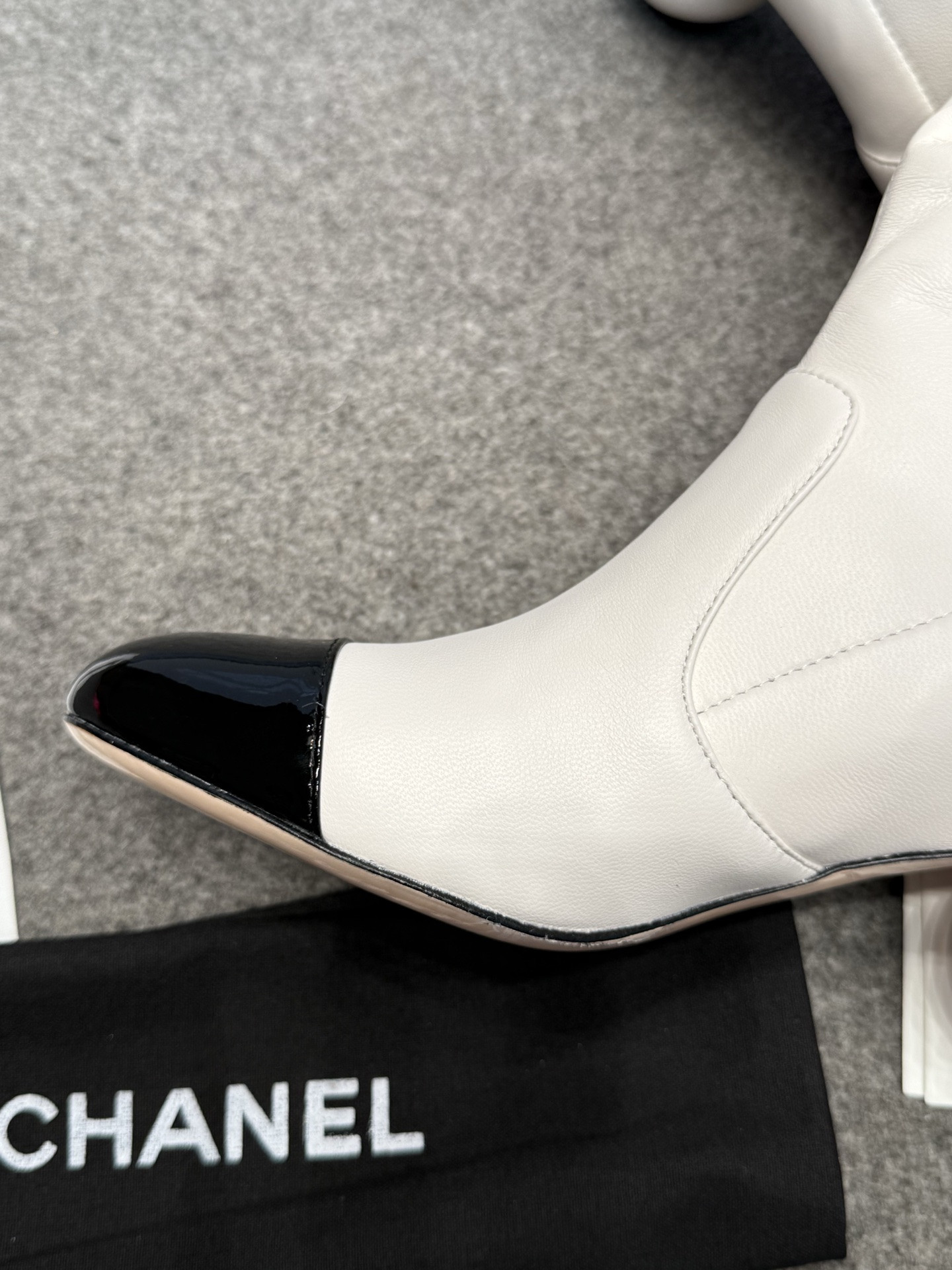 UA Chanel Mid-Calf Boots 6.5cm Heel