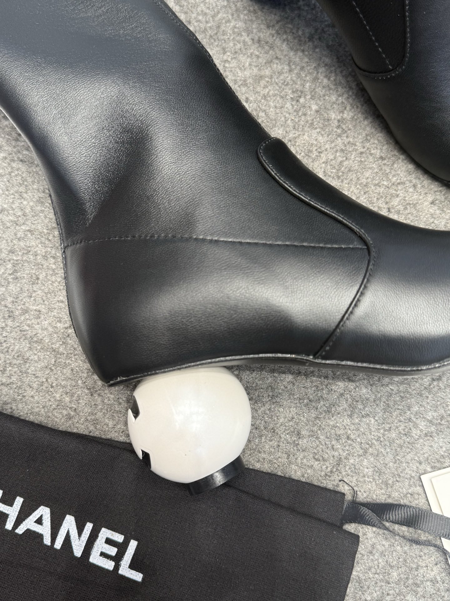 UA Chanel Mid-Calf Boots 6.5cm Heel