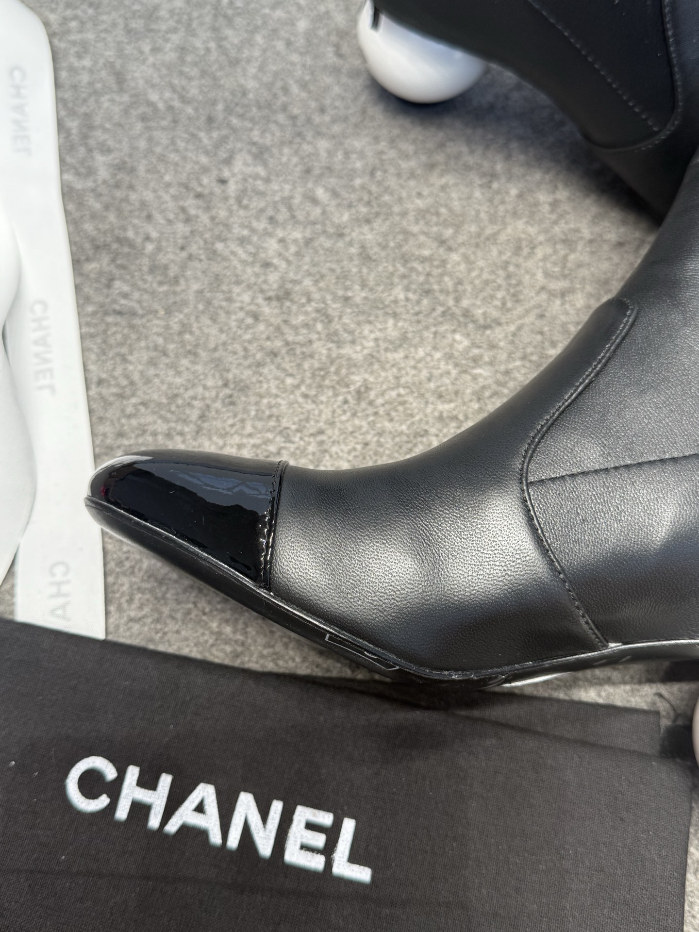 UA Chanel Mid-Calf Boots 6.5cm Heel