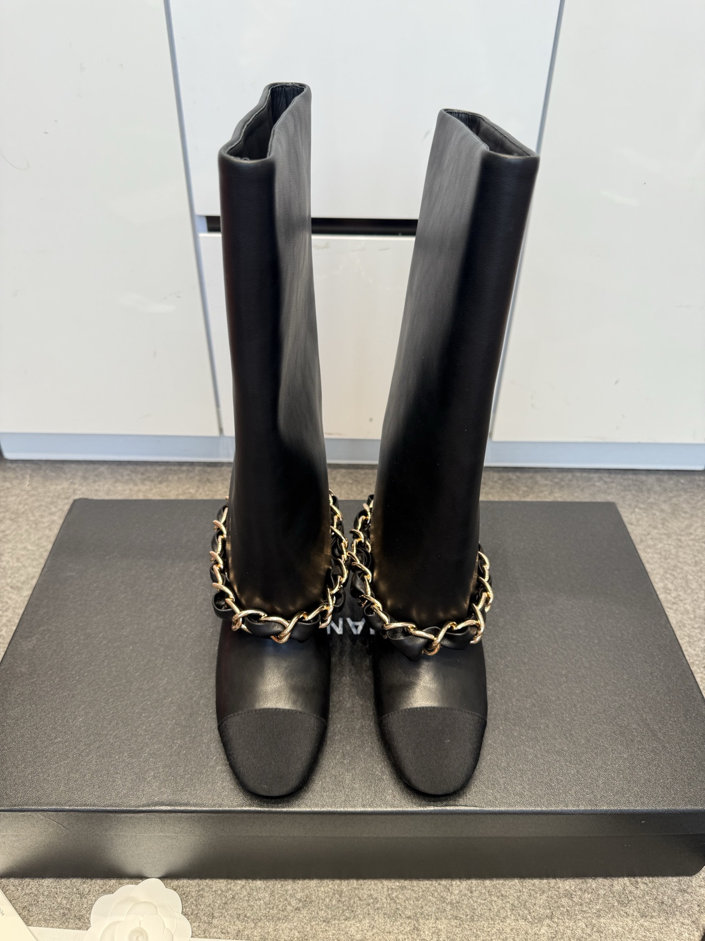 UA Chanel High Boots 5.5cm Heel