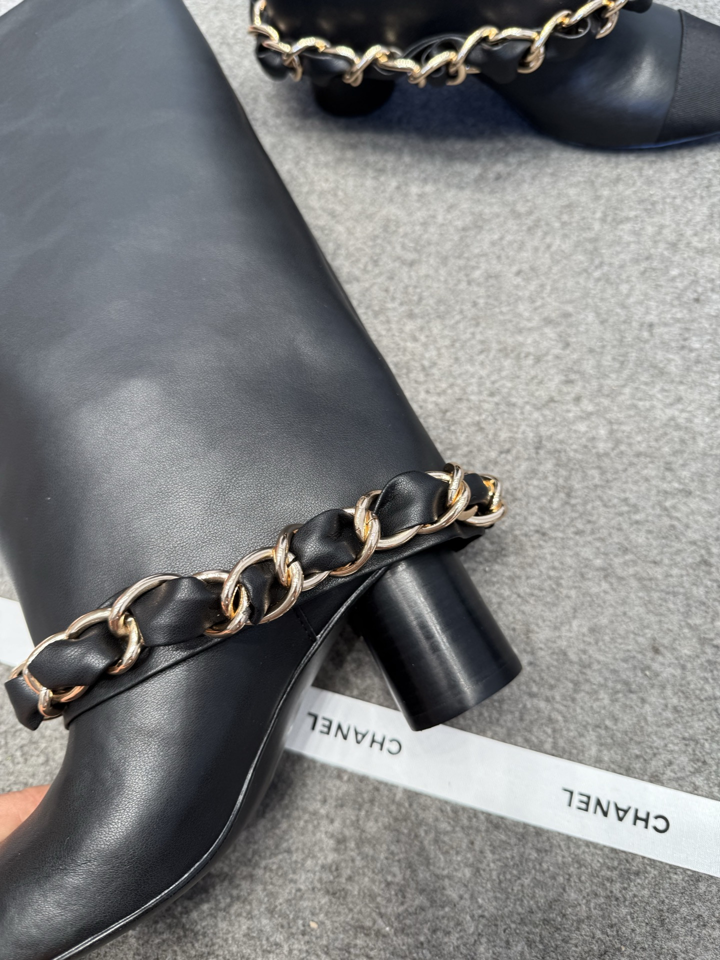 UA Chanel High Boots 5.5cm Heel