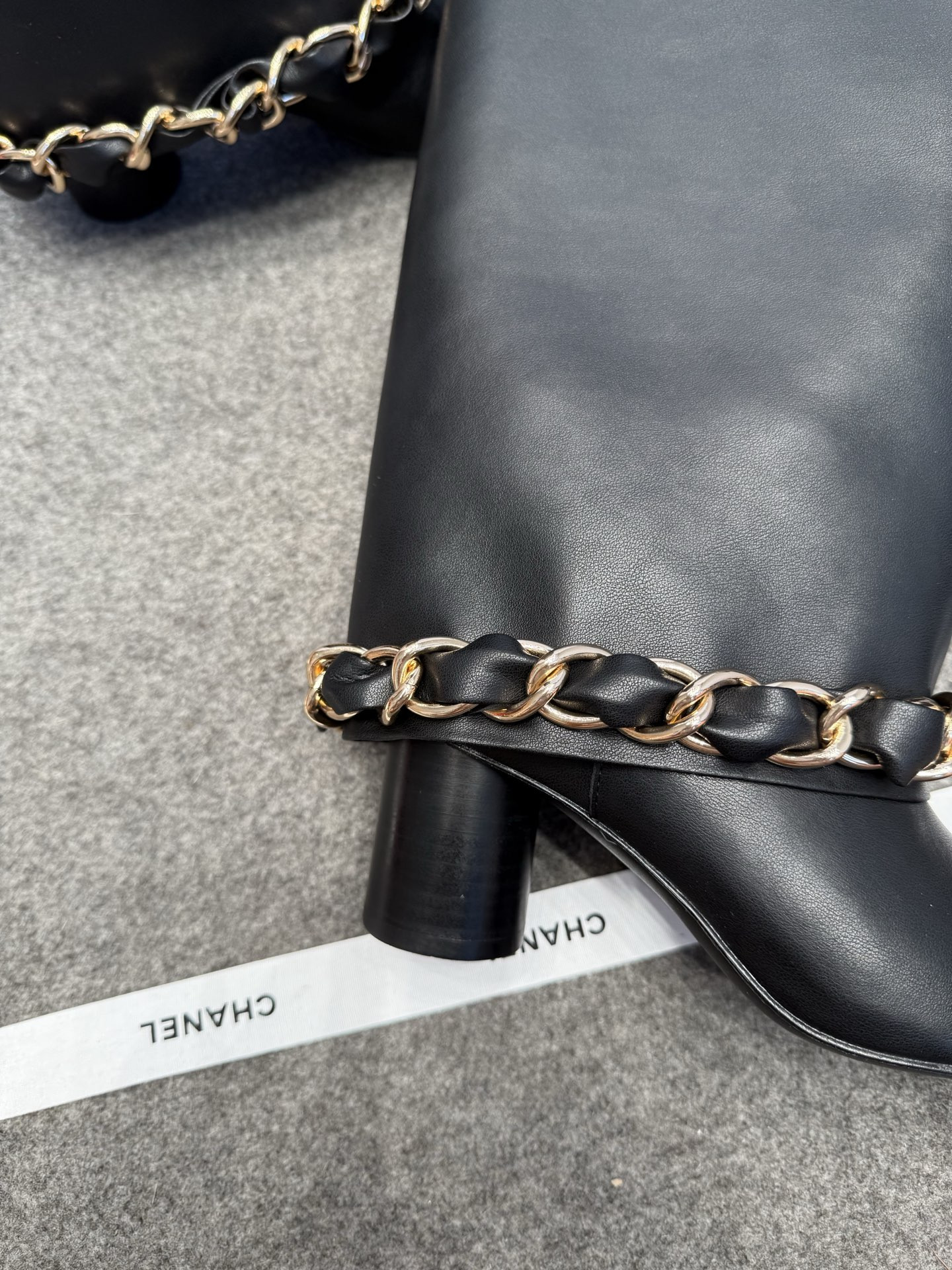 UA Chanel High Boots 5.5cm Heel