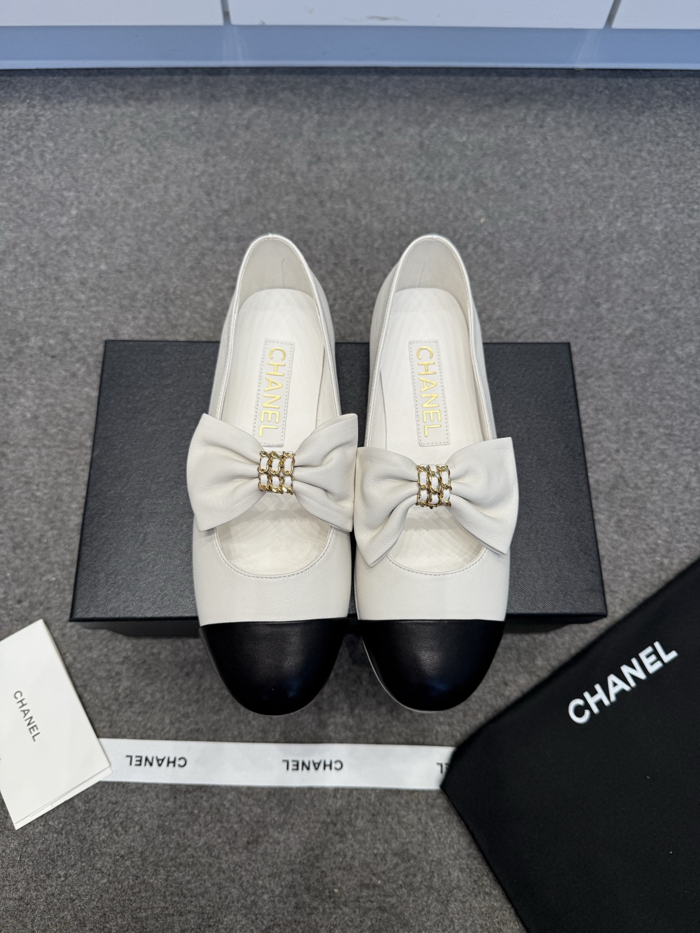 UA Chanel Mary Janes