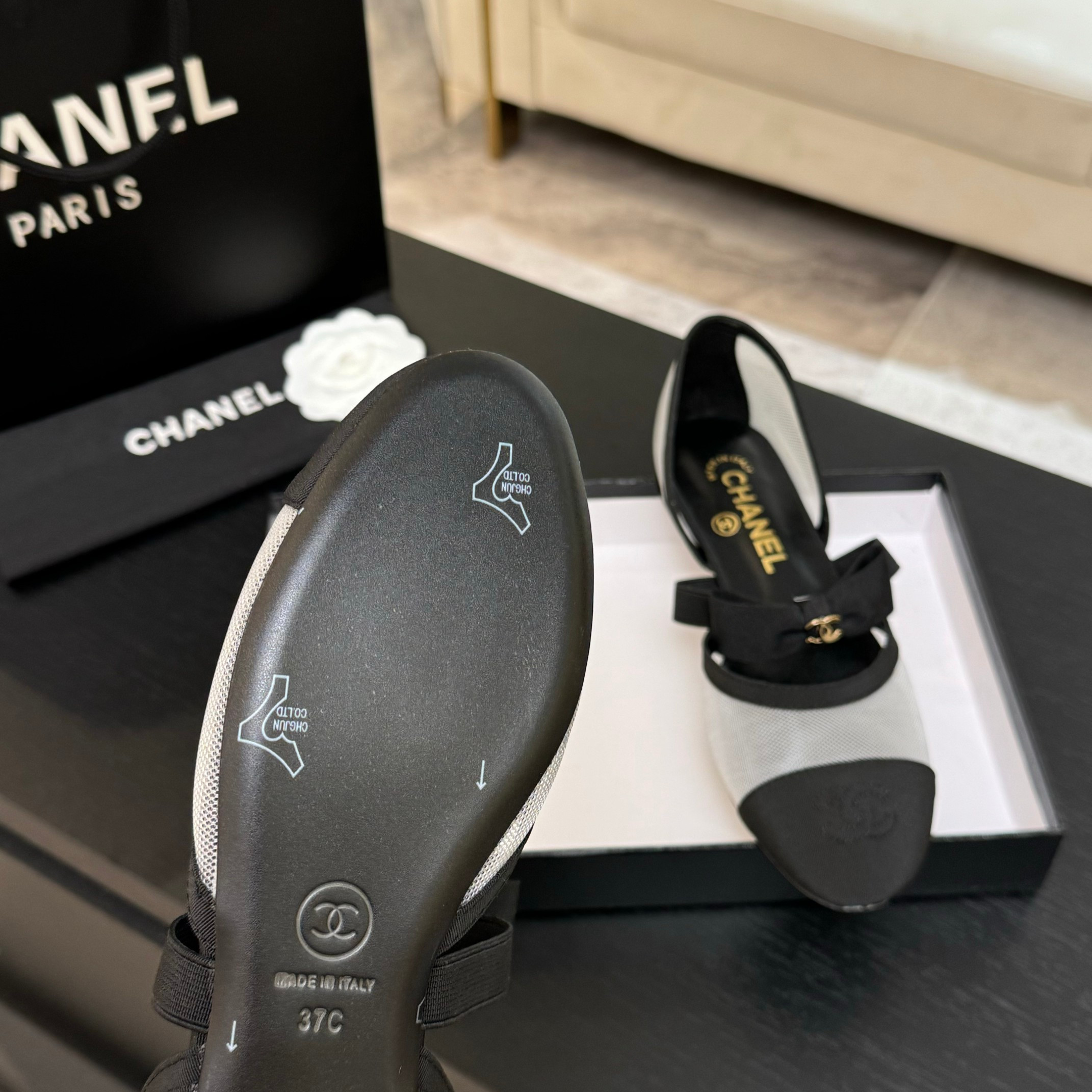 UA Chanel Mary Janes