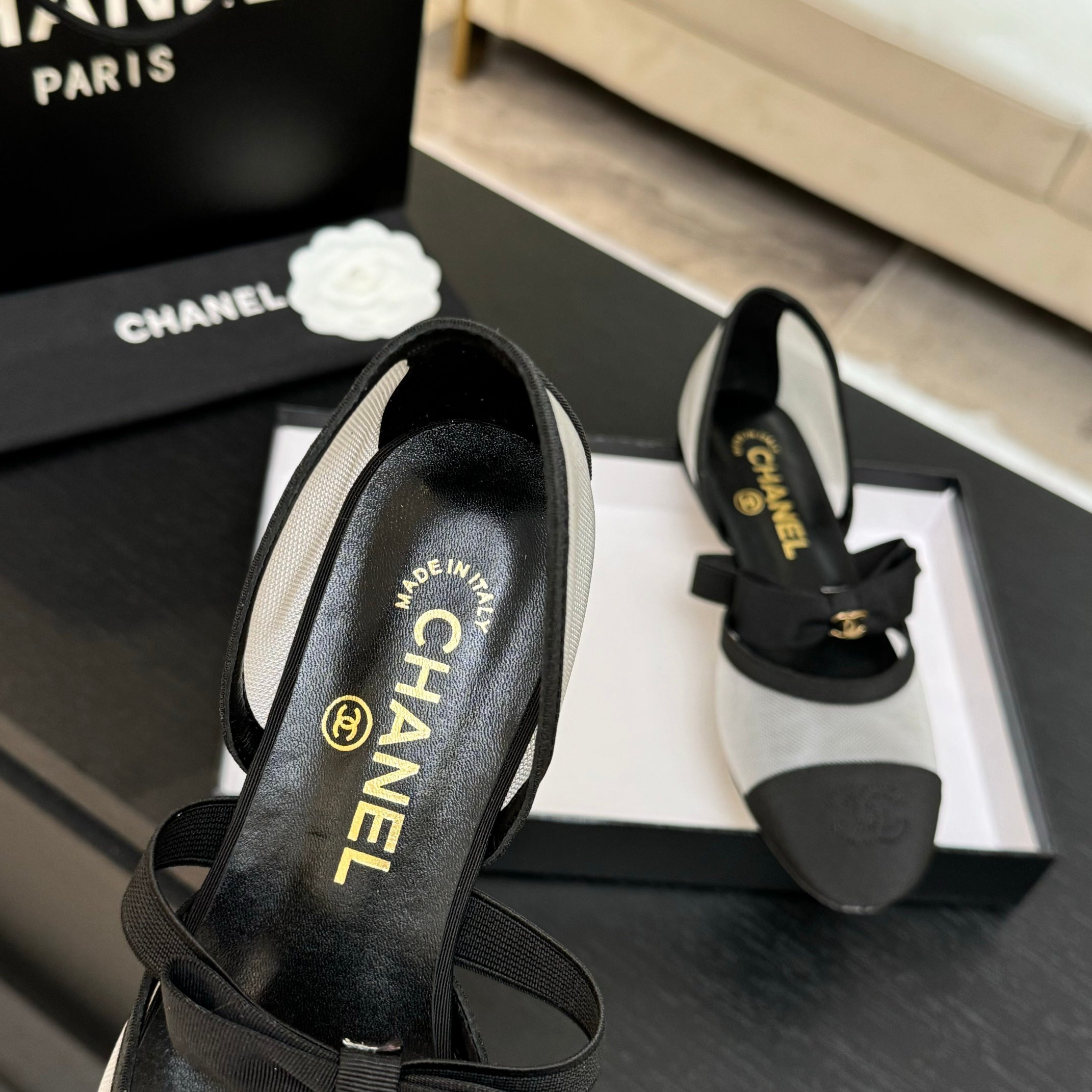 UA Chanel Mary Janes