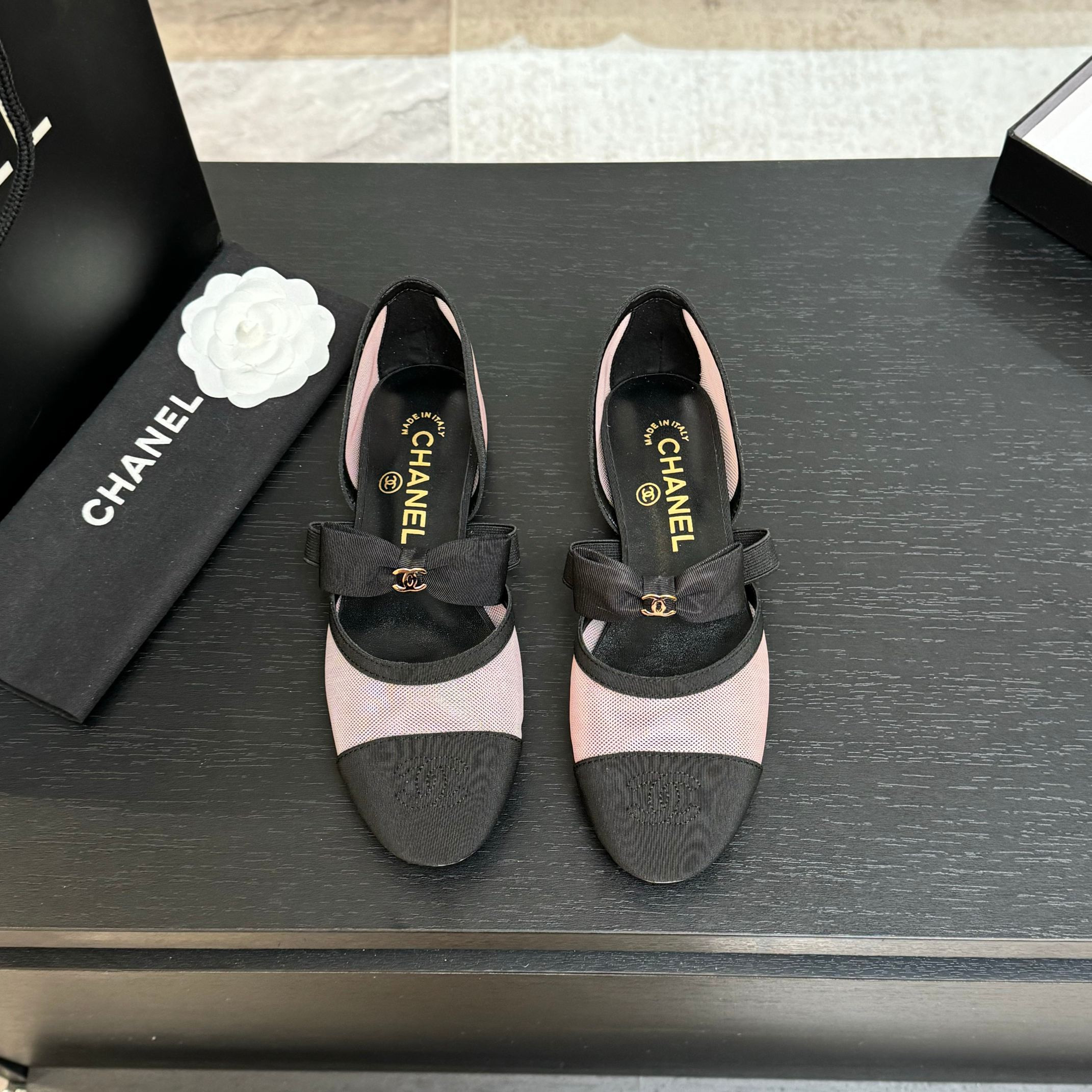 UA Chanel Mary Janes