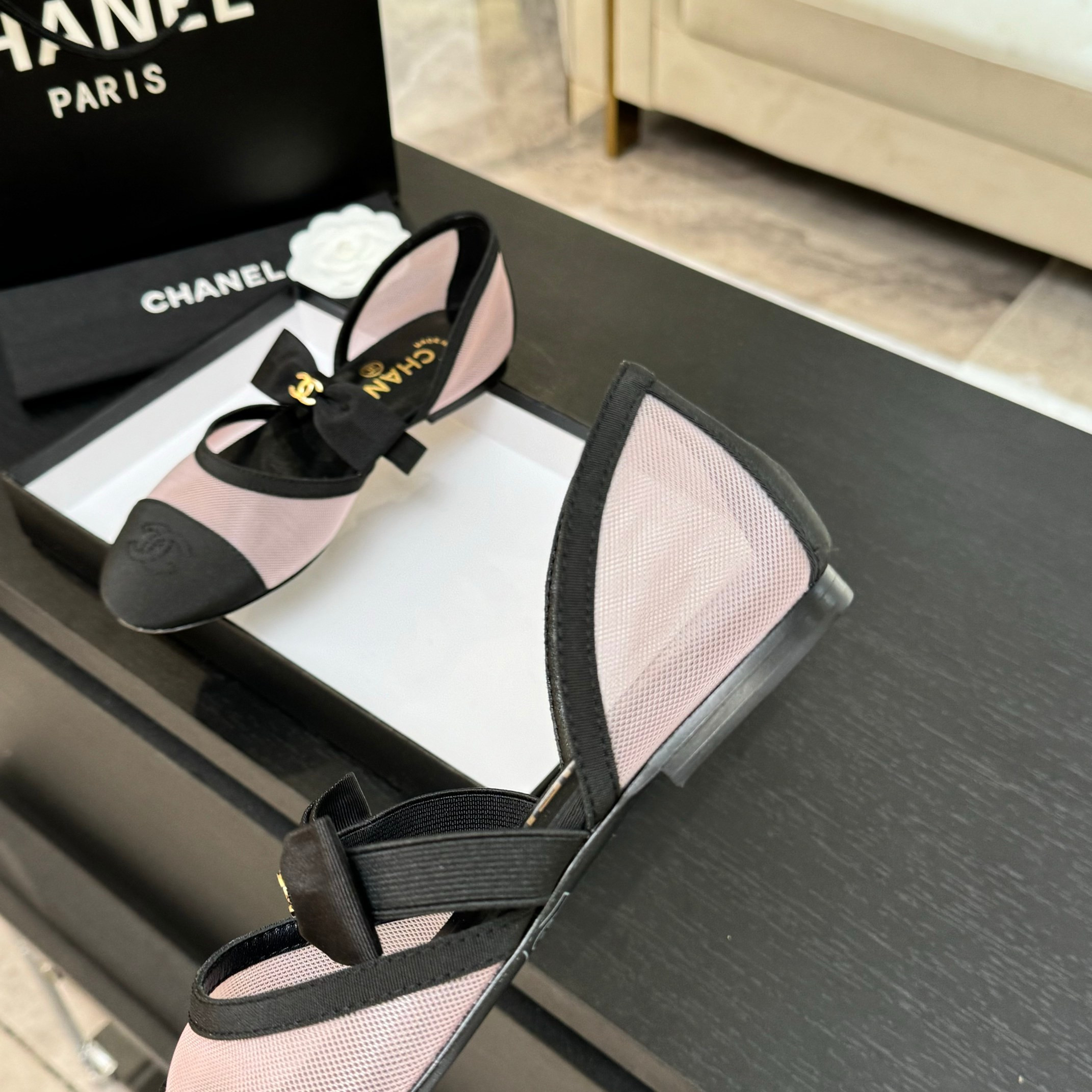 UA Chanel Mary Janes